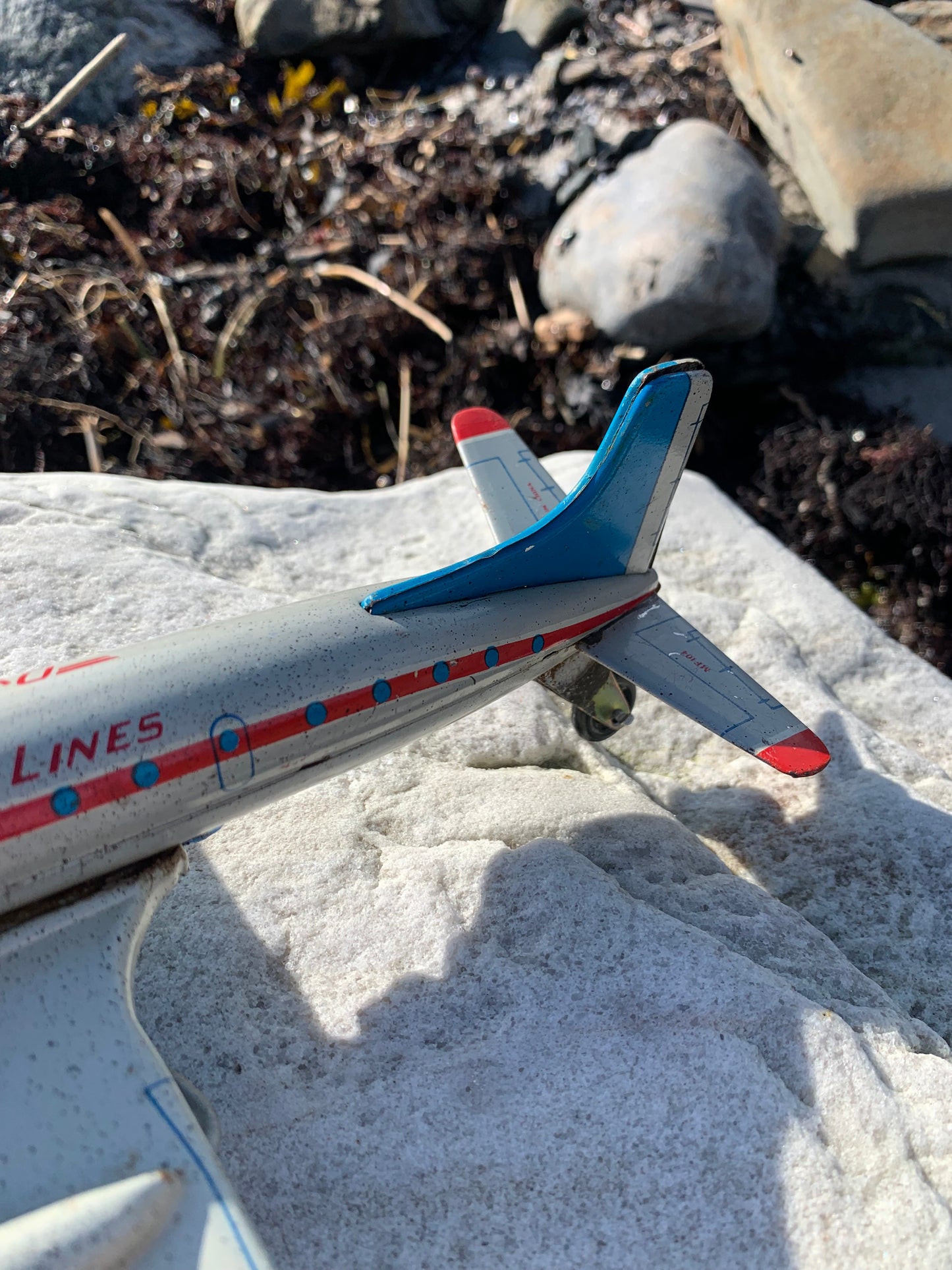 Modellflugzeug der Overseas Air Line