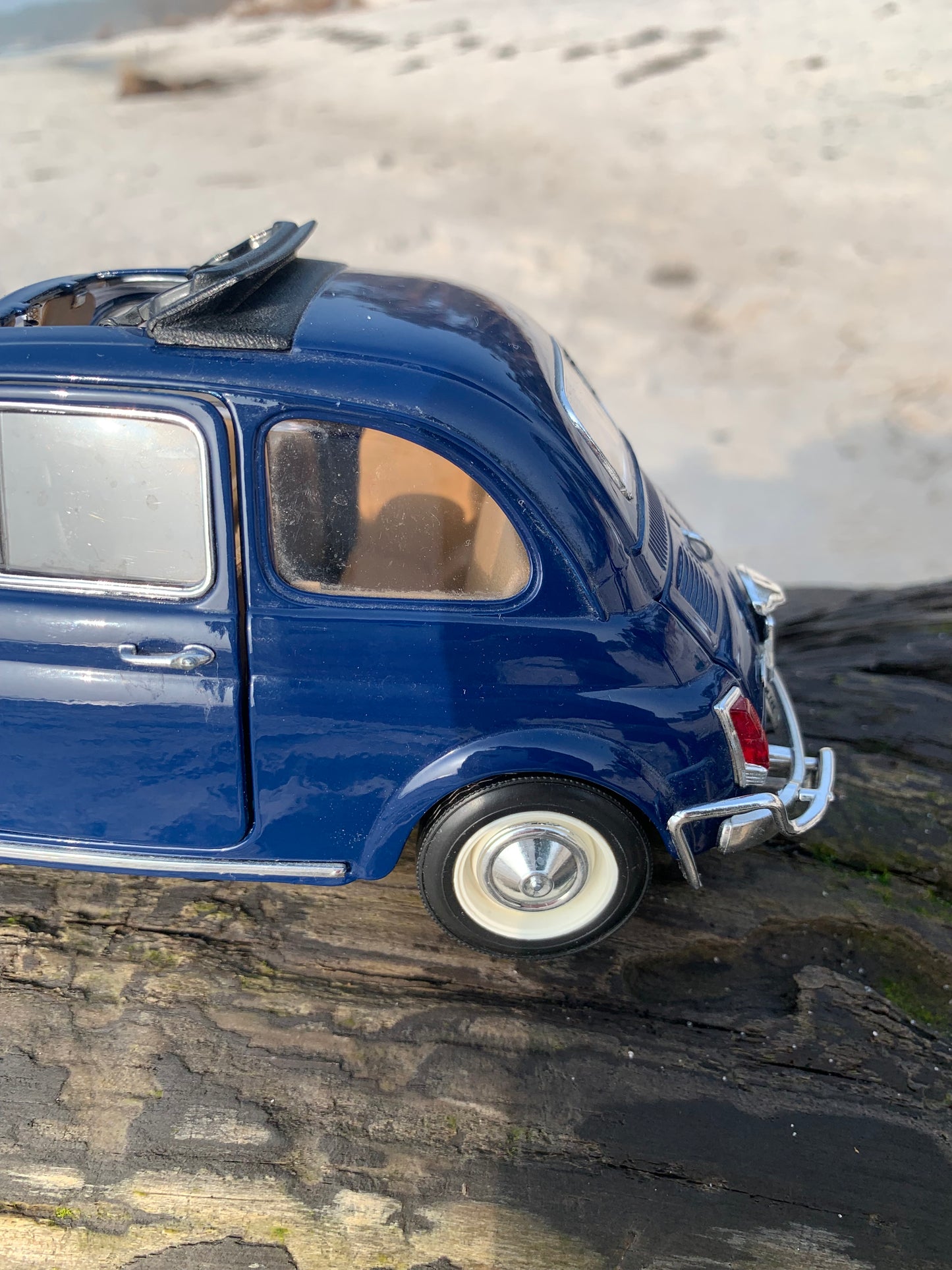 Fiat 500 – Blau