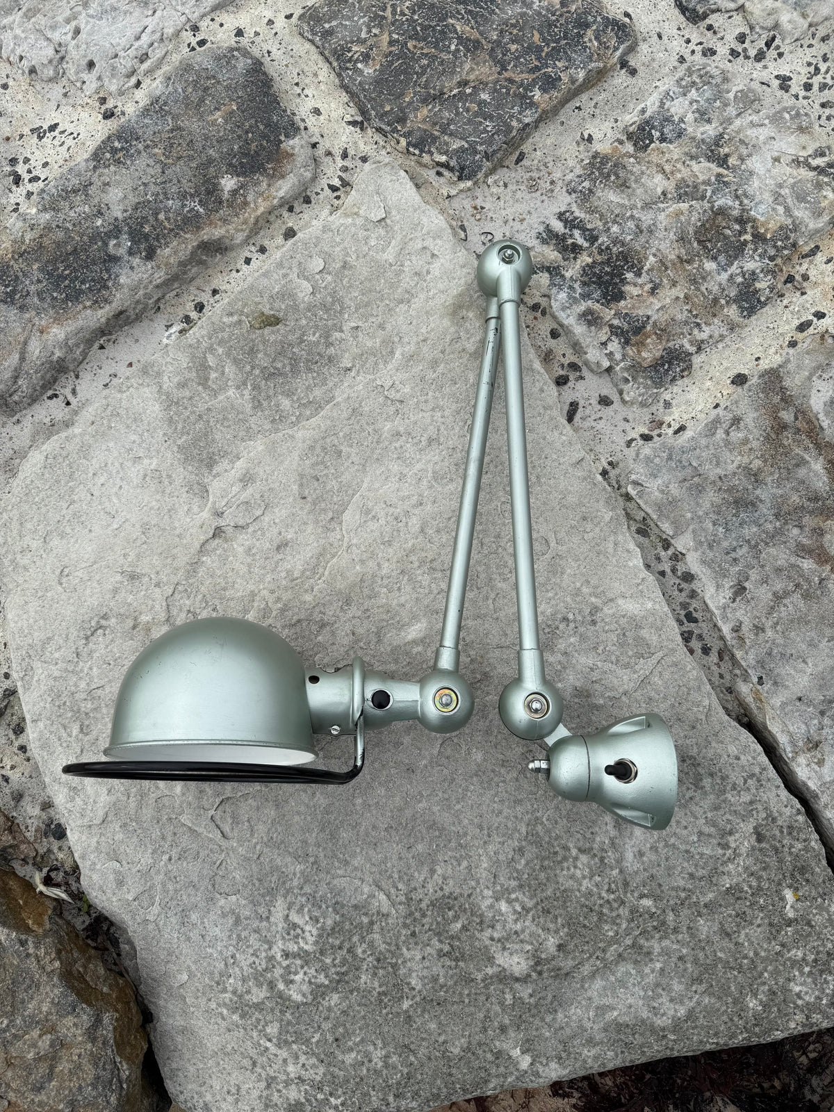 Jieldé Wand-/Deckenleuchte mit 2 Armen – Grün