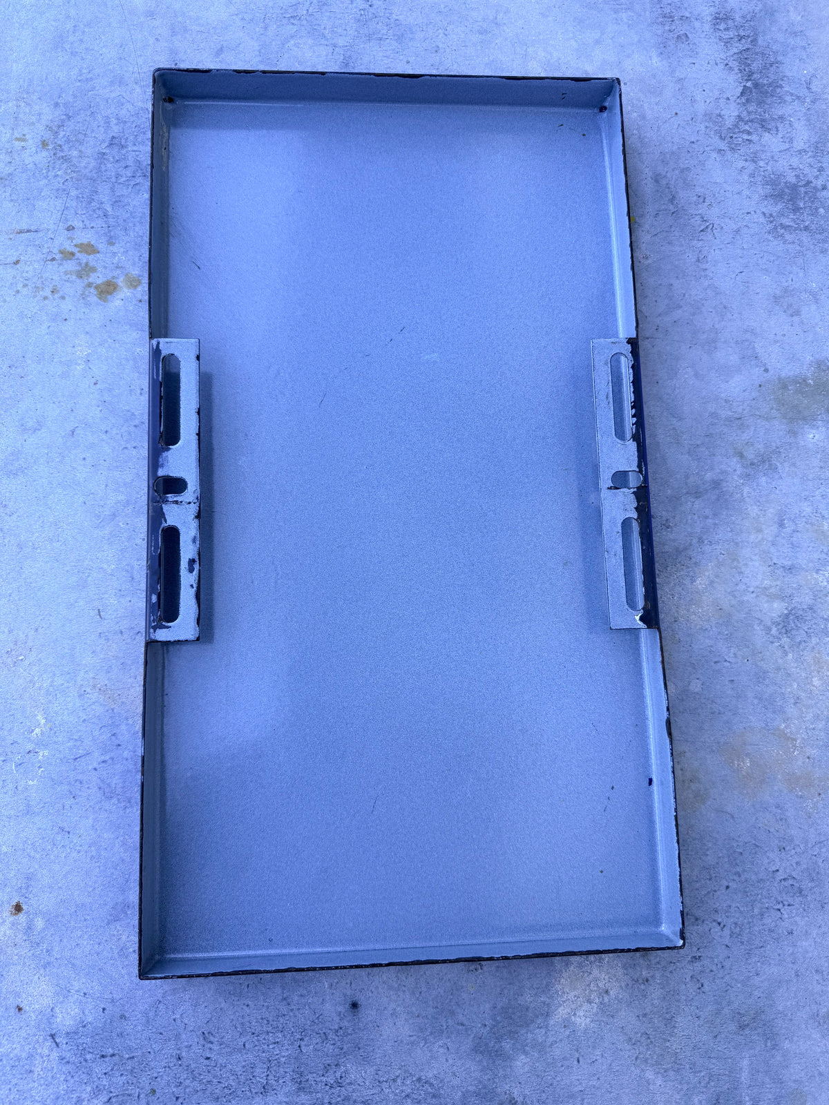 Französisches Emailleschild