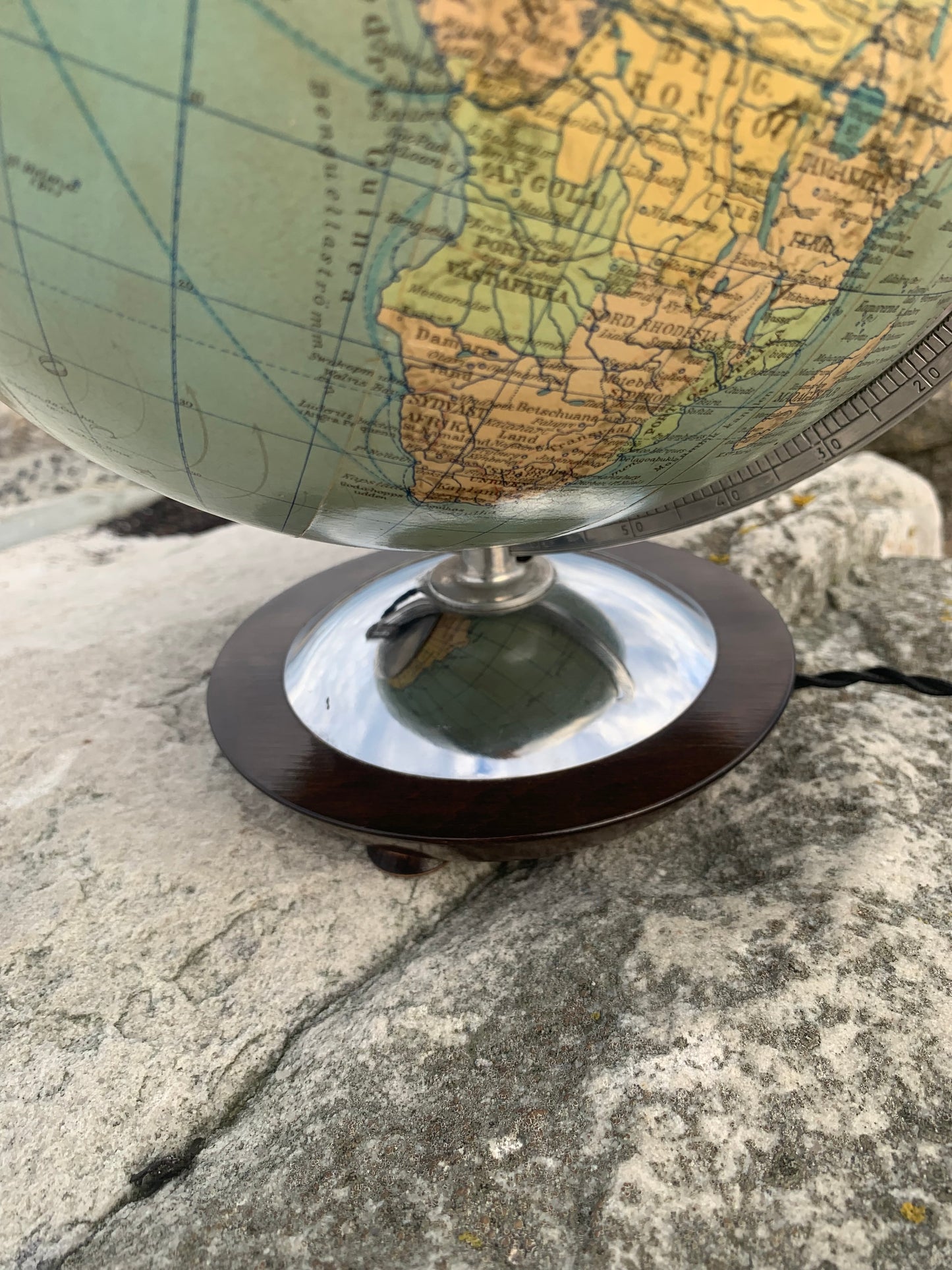 Glaskugel mit Licht (kleine Version)