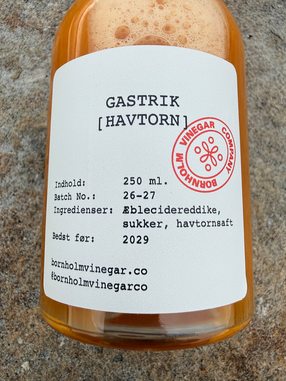 BORNHOLM VINEGAR COMPANY - GASTRIK SANDDORN 250 ml.