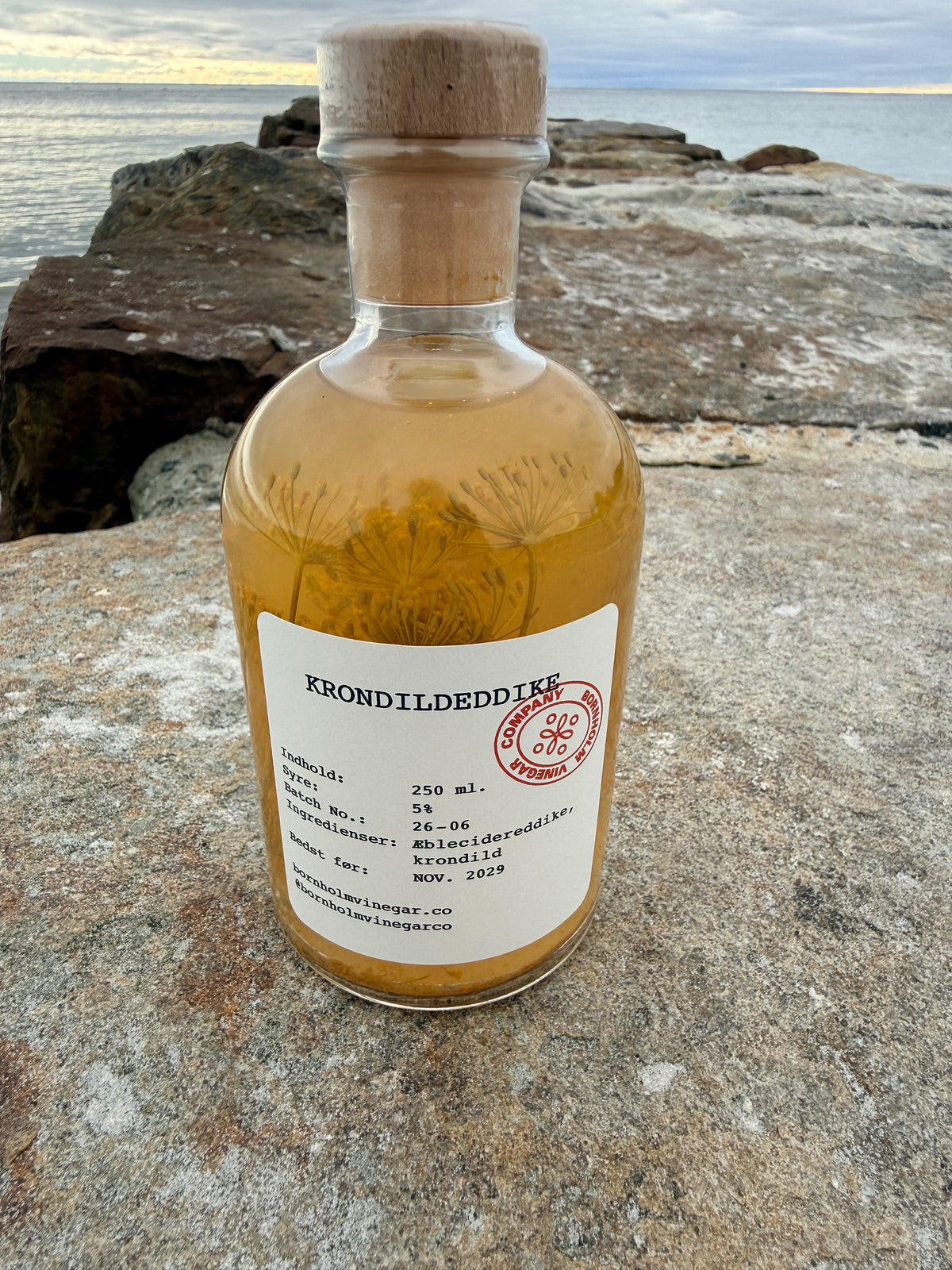 BORNHOLM VINEGAR COMPANY - DILLBLÜTENESSIG 250 ml.