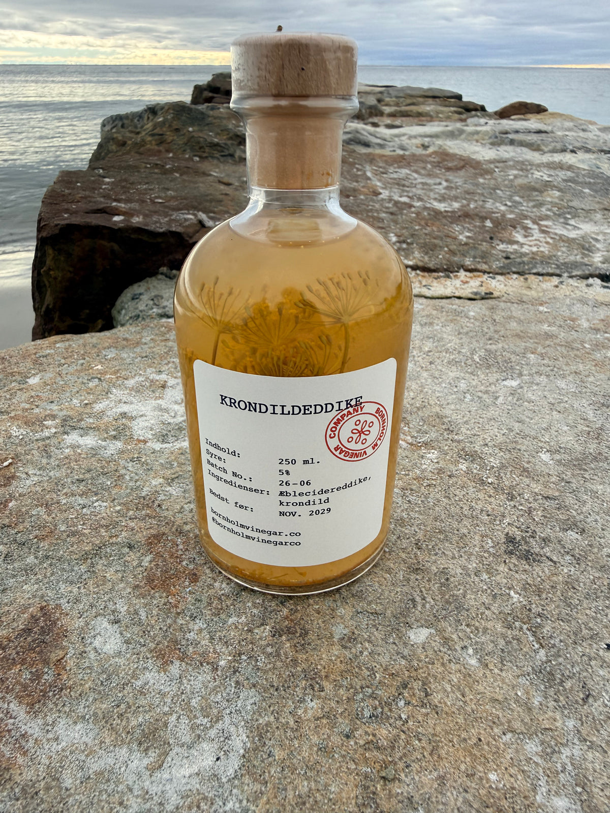 BORNHOLM VINEGAR COMPANY - DILLBLÜTENESSIG 250 ml.