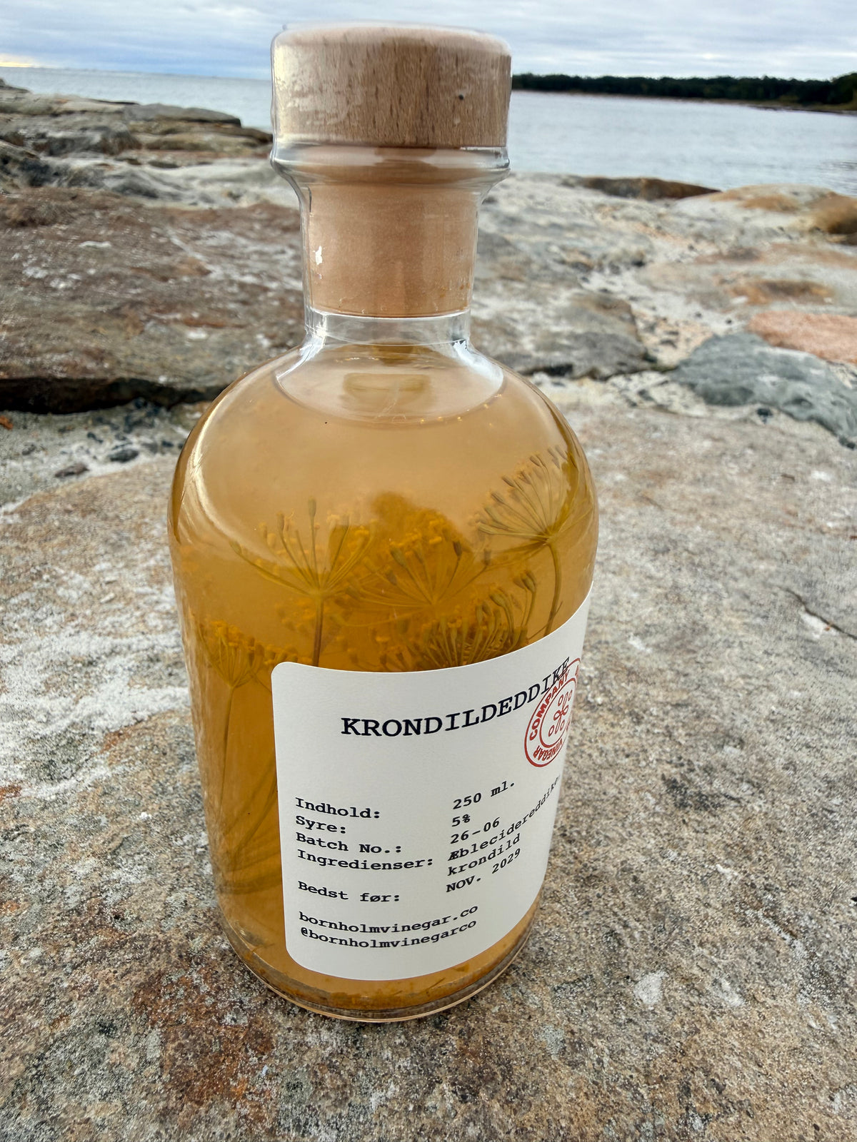 BORNHOLM VINEGAR COMPANY - DILLBLÜTENESSIG 250 ml.