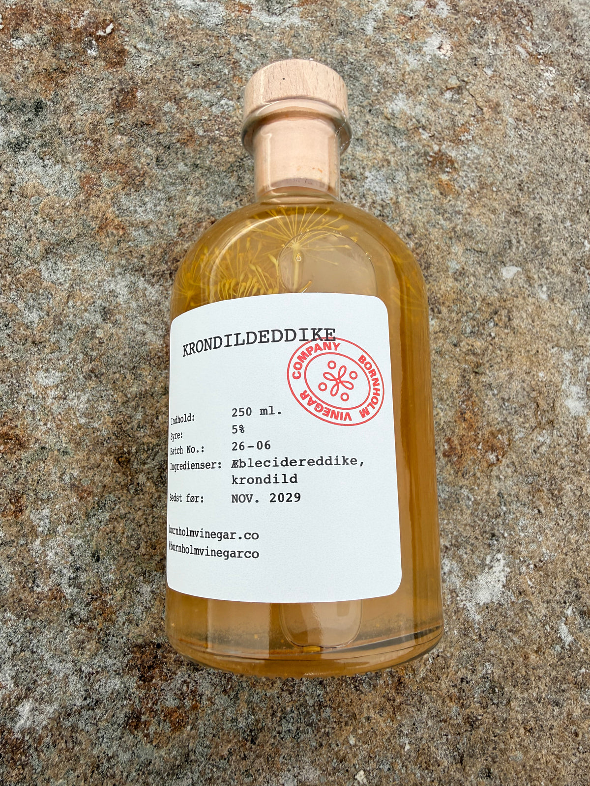 BORNHOLM VINEGAR COMPANY - DILLBLÜTENESSIG 250 ml.