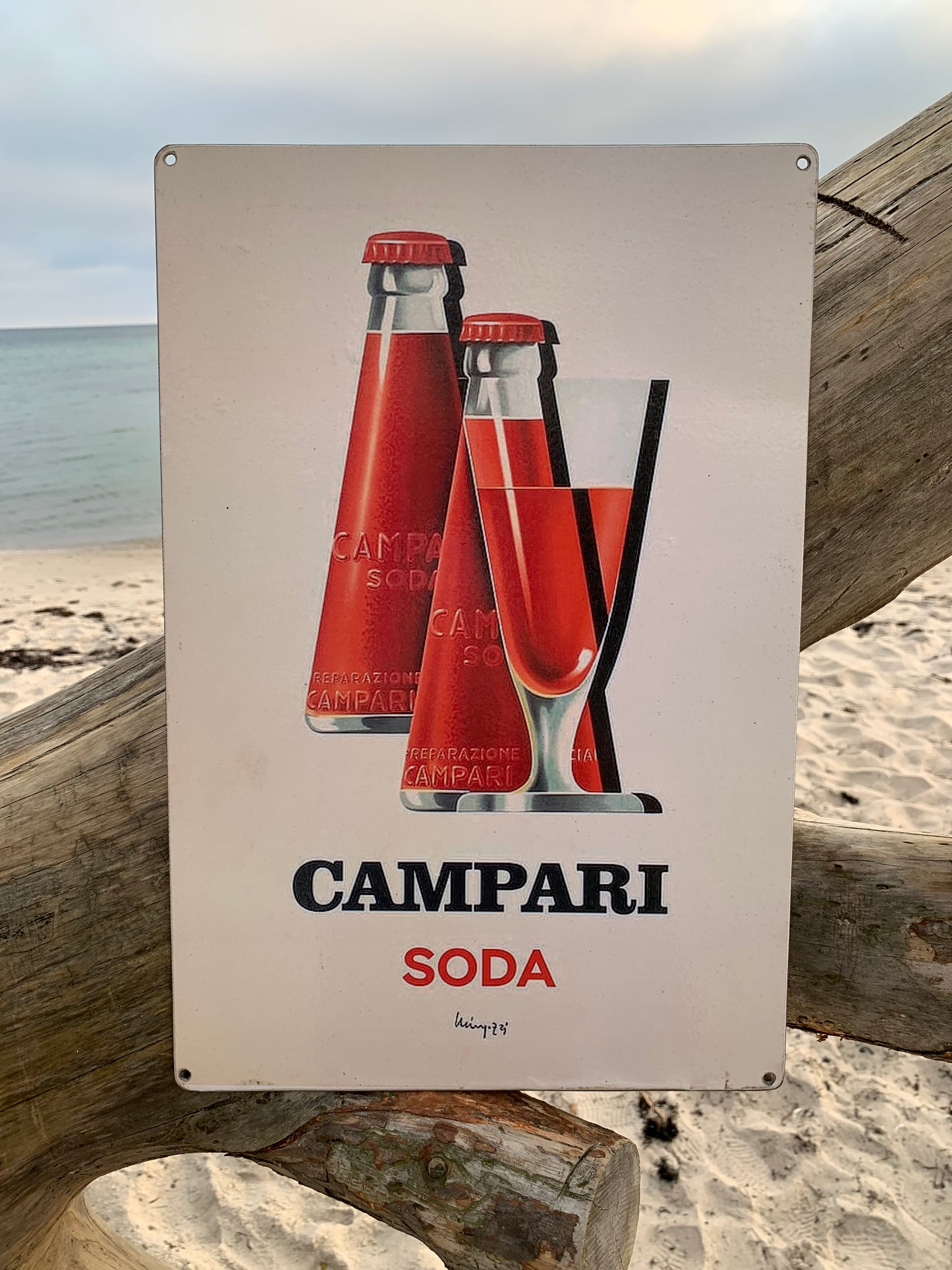 Campari-Werbeschild