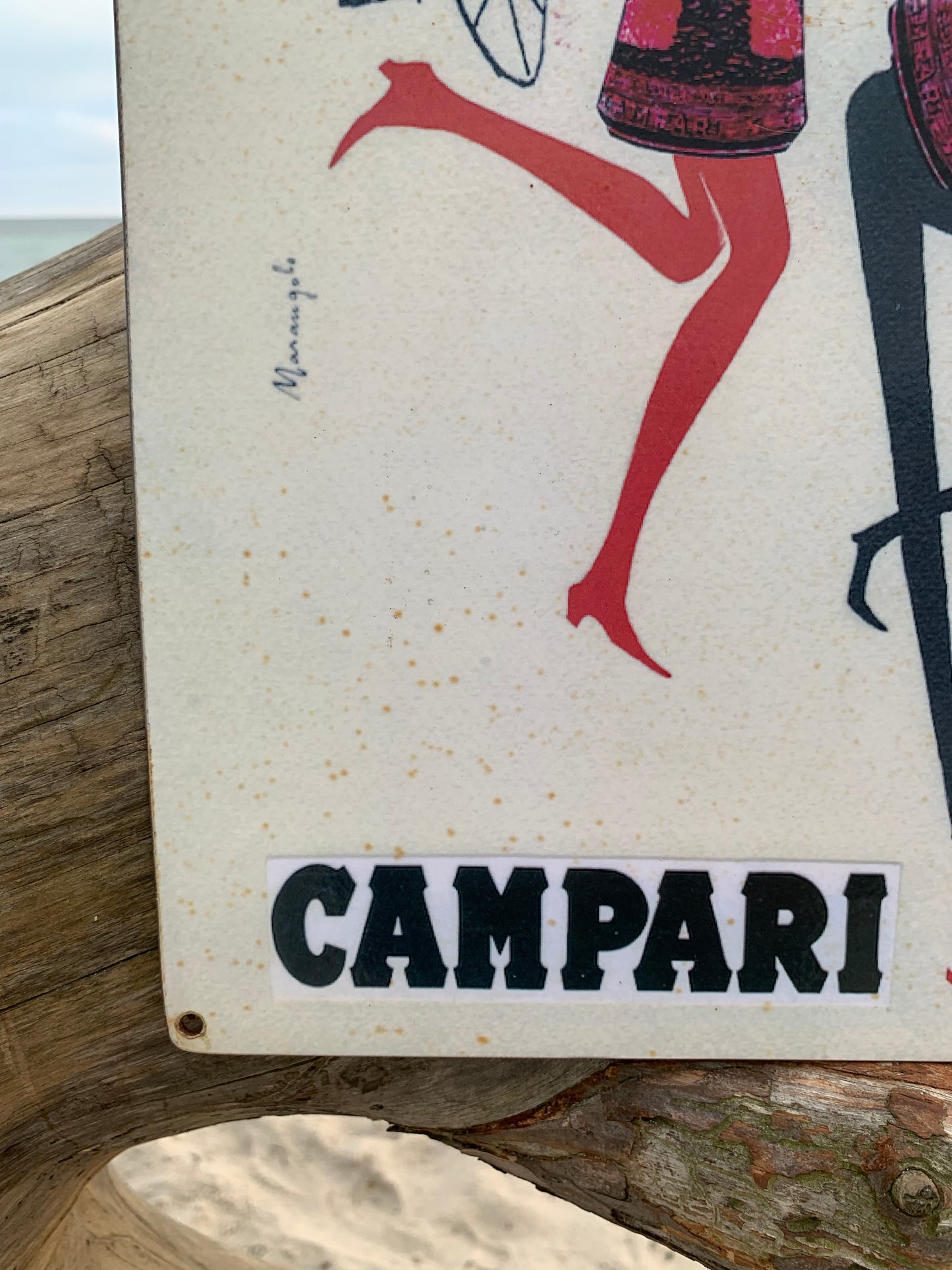 Campari-Werbeschild