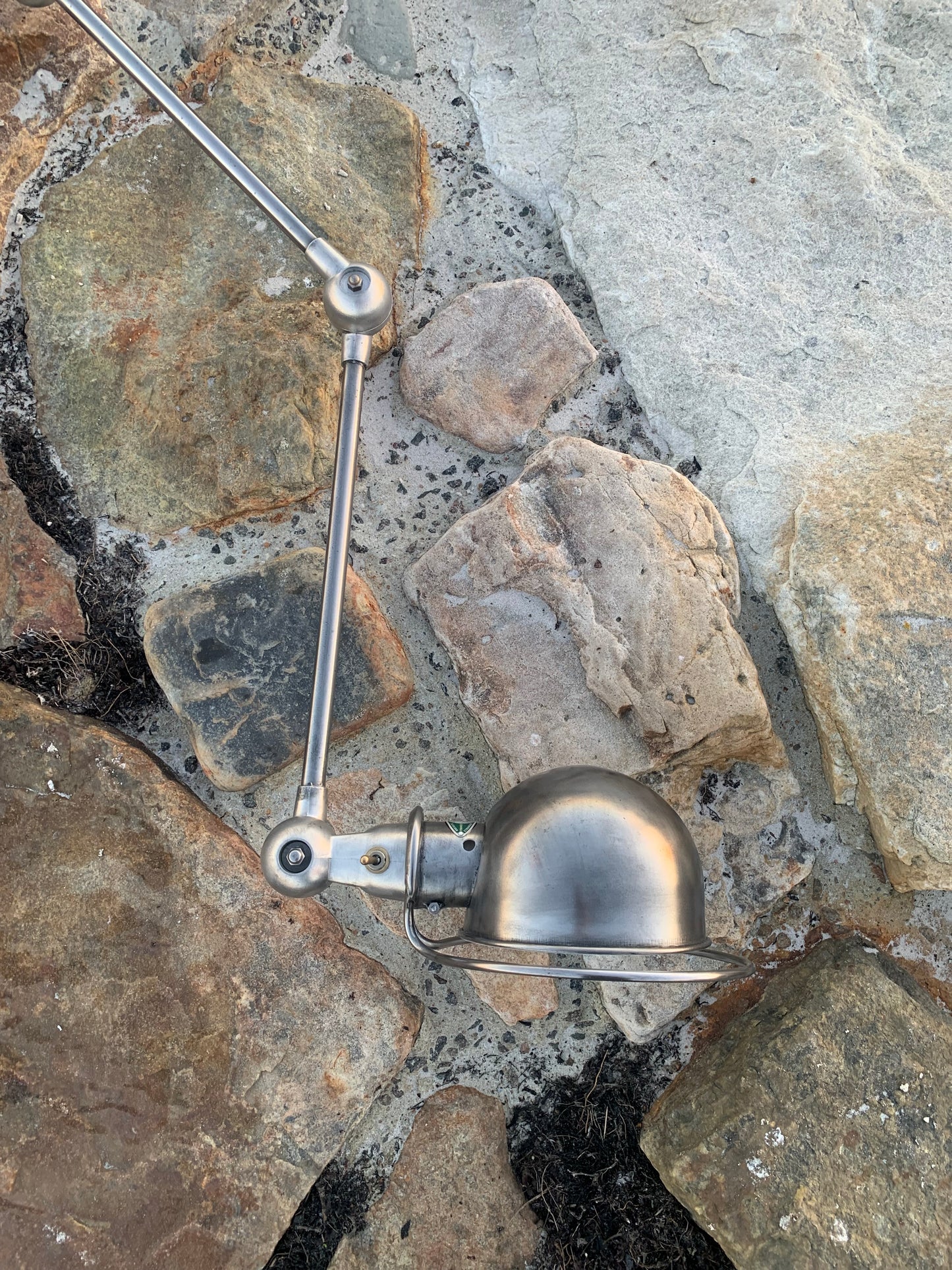 Jieldé Deckenleuchte mit Doppelhalterung und 3 x 3 Armen