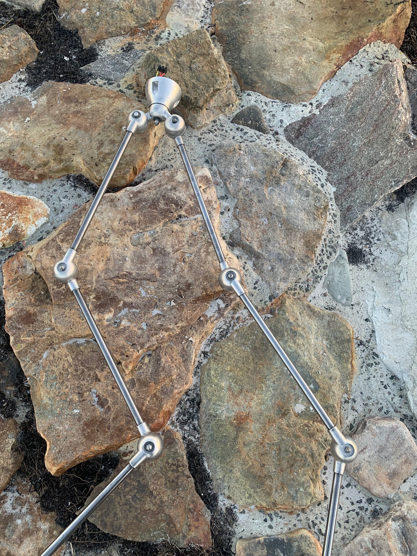 Jieldé Deckenleuchte mit Doppelhalterung und 3 x 3 Armen