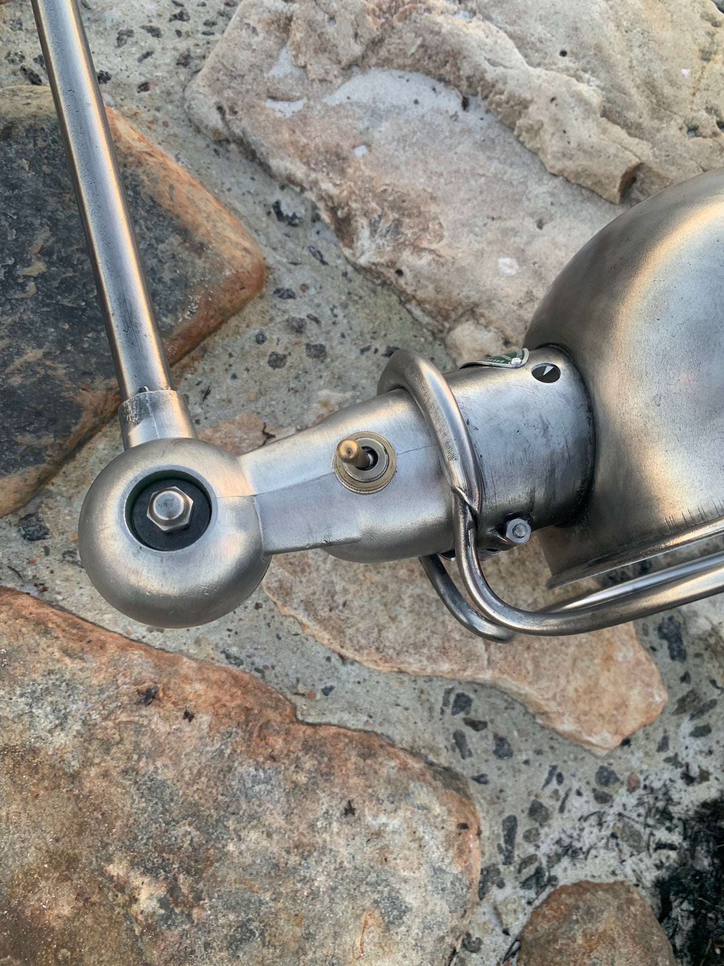 Jieldé Deckenleuchte mit Doppelhalterung und 3 x 3 Armen