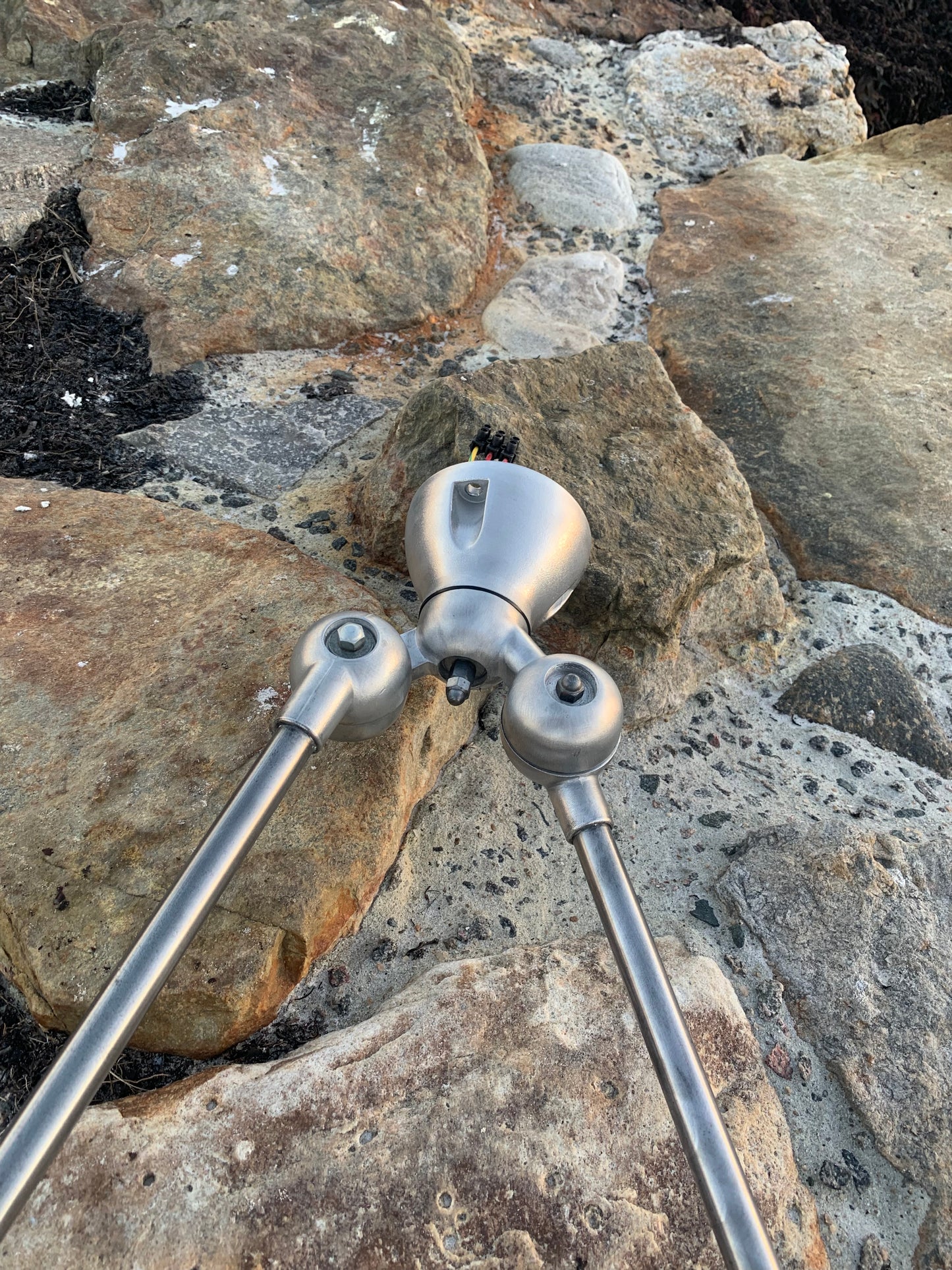 Jieldé Deckenleuchte mit Doppelhalterung und 3 x 3 Armen