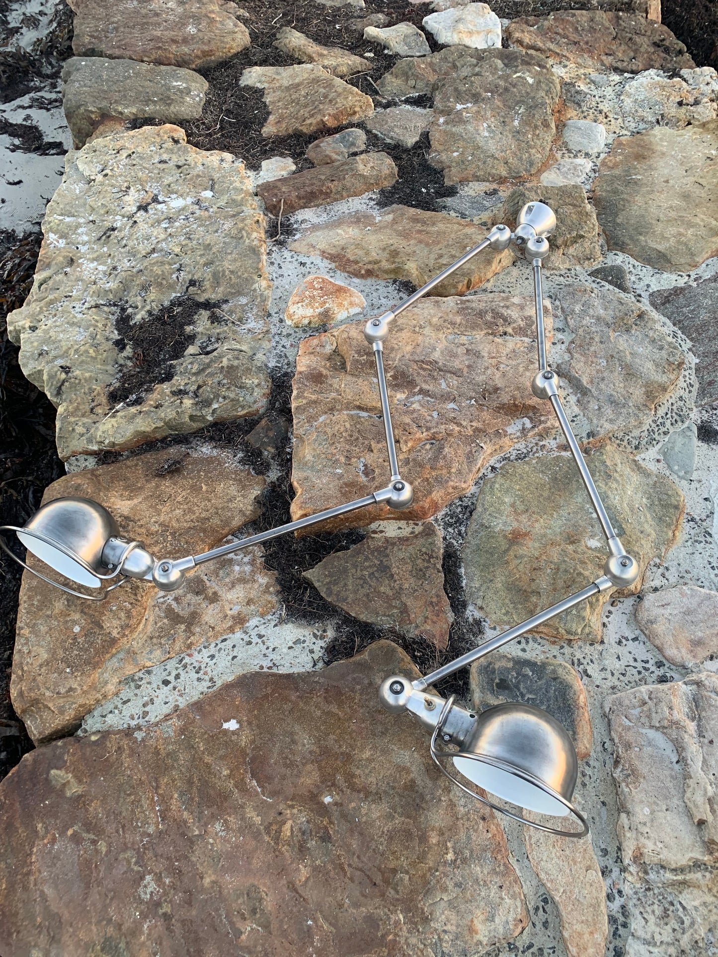 Jieldé Deckenleuchte mit Doppelhalterung und 3 x 3 Armen