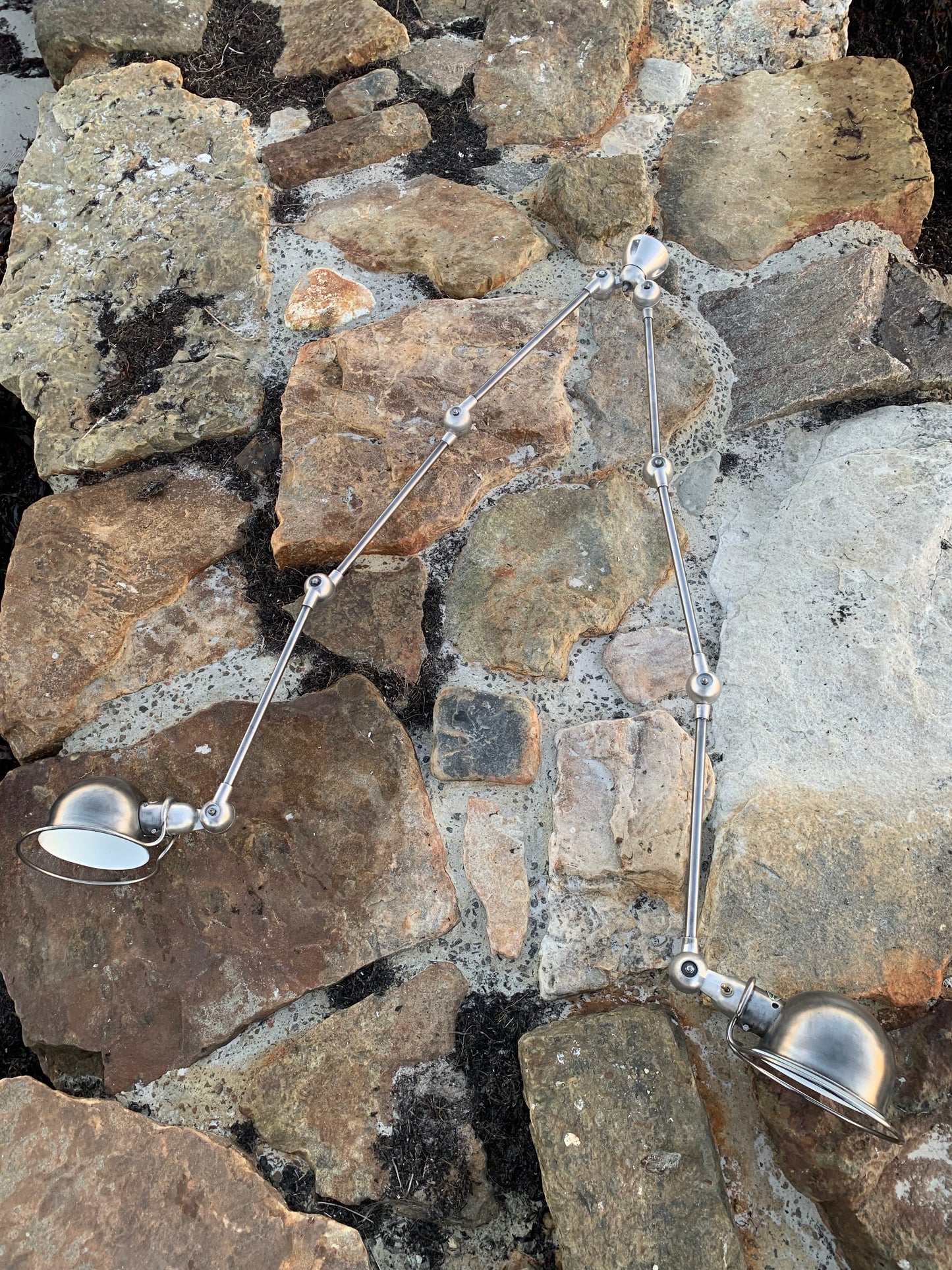 Jieldé Deckenleuchte mit Doppelhalterung und 3 x 3 Armen