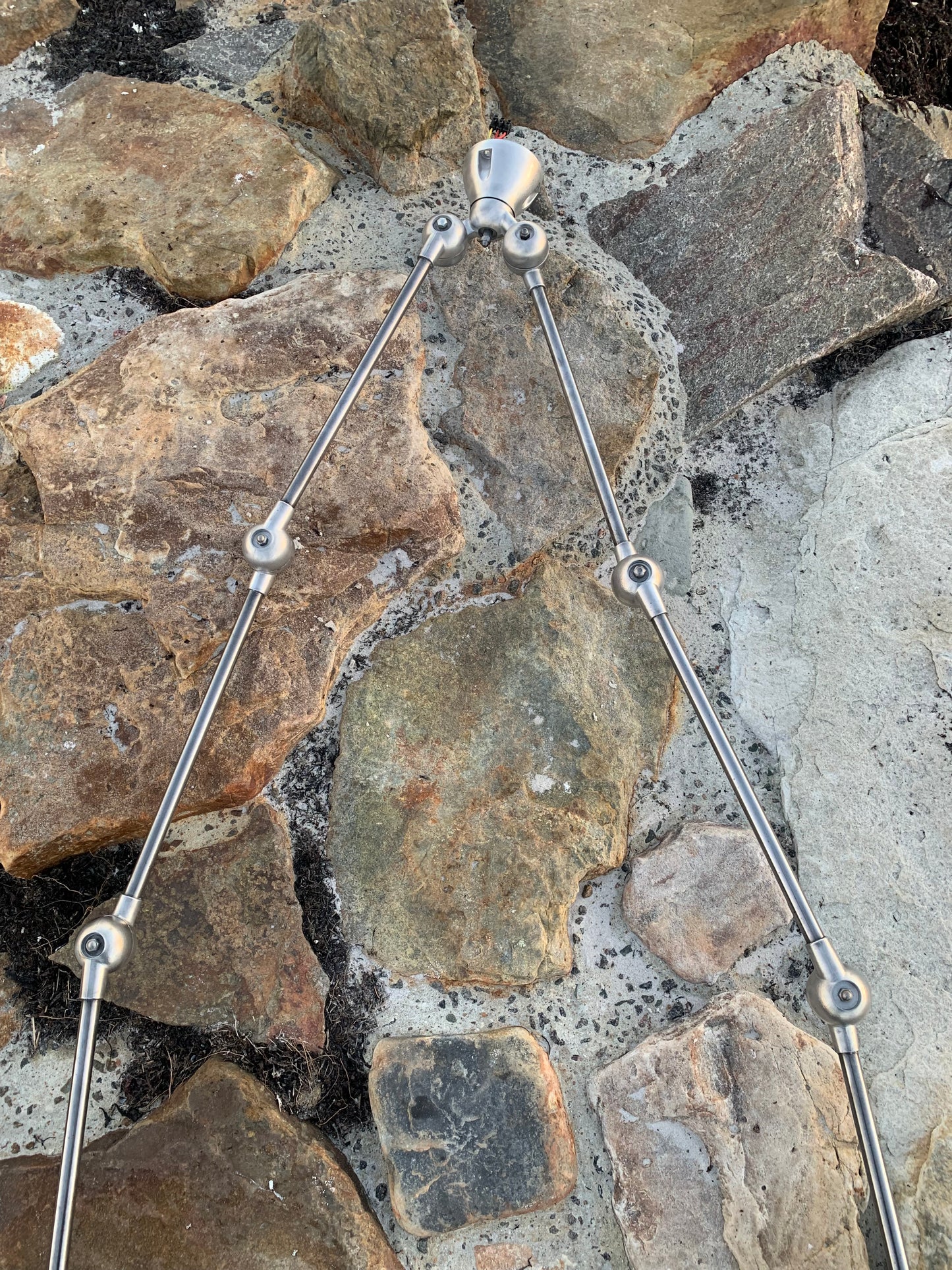 Jieldé Deckenleuchte mit Doppelhalterung und 3 x 3 Armen