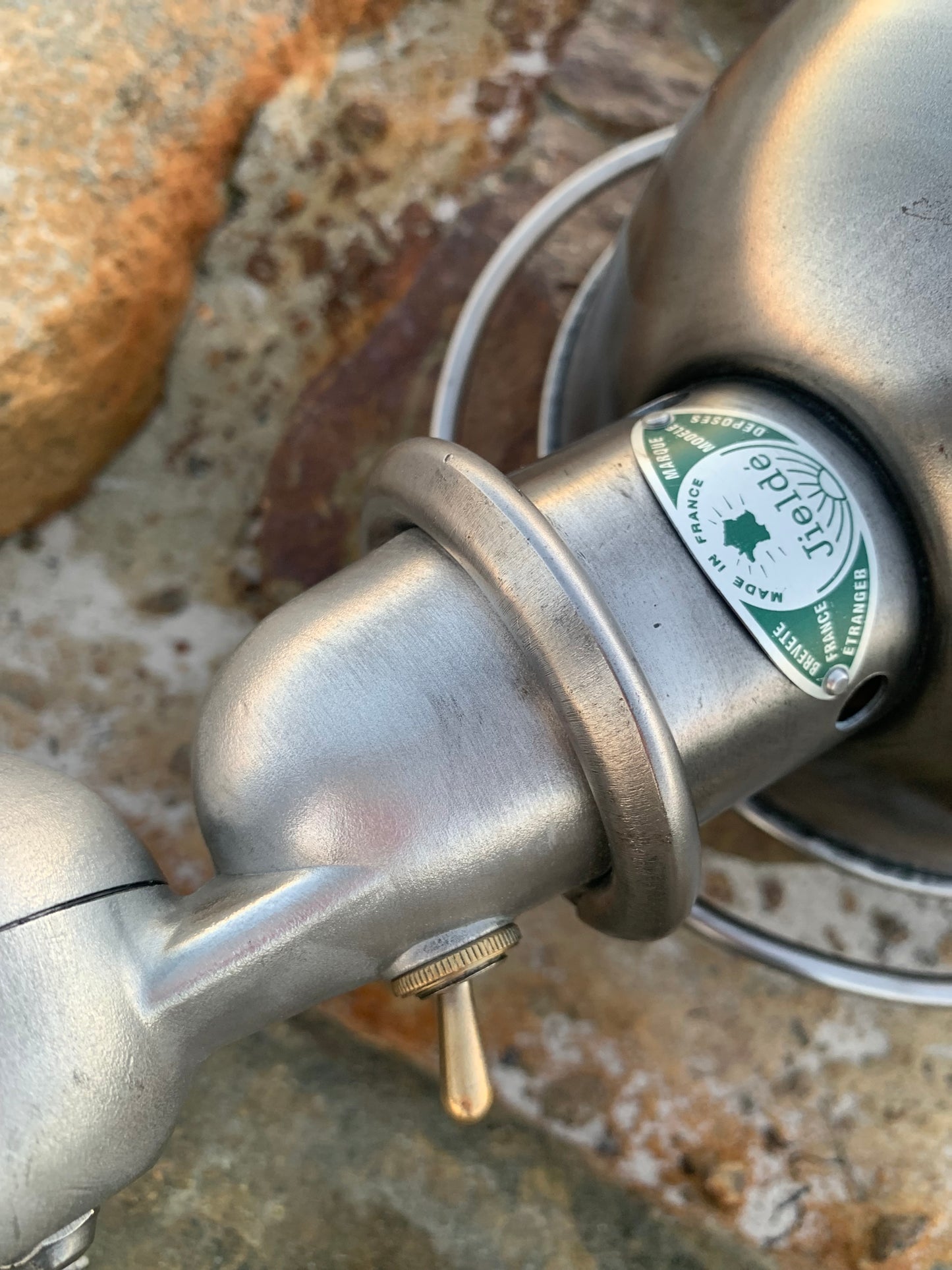 Jieldé Deckenleuchte mit Doppelhalterung und 3 x 3 Armen