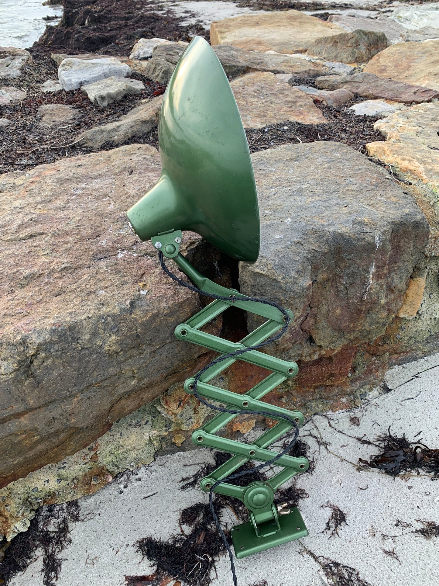 Kaiser Idell 6719 - Original grün (Seltenes Modell)