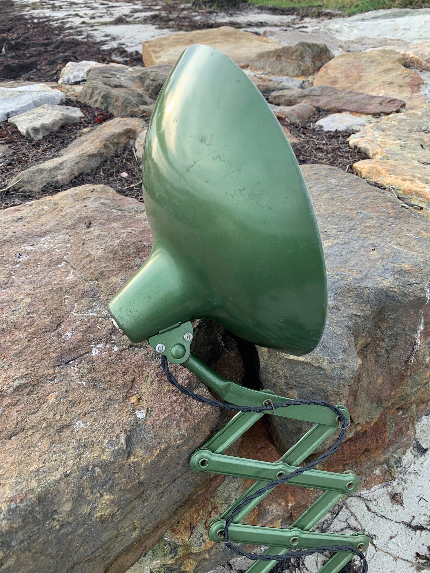 Kaiser Idell 6719 - Original grün (Seltenes Modell)