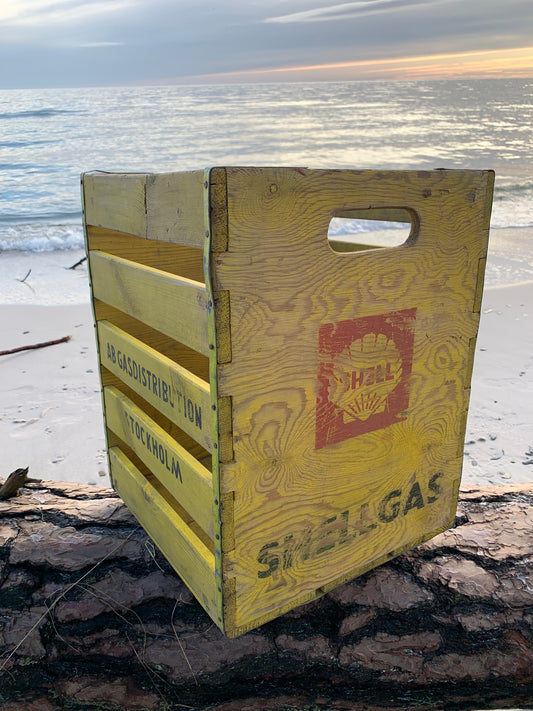 Shell-Gaskasten aus Stockholm