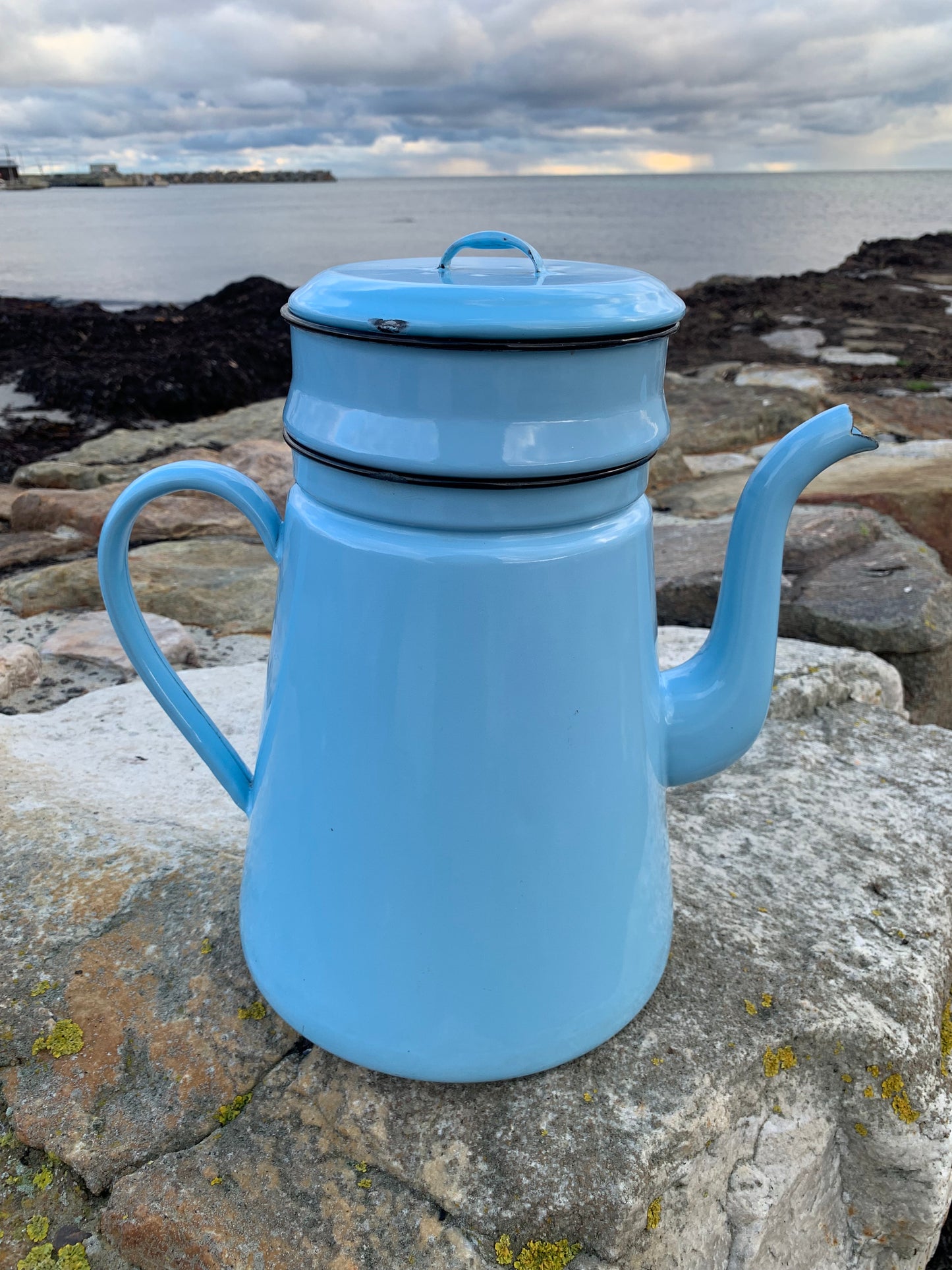 Großer Emaillekrug von Glud und Marstrand (Seltene Ausgabe)