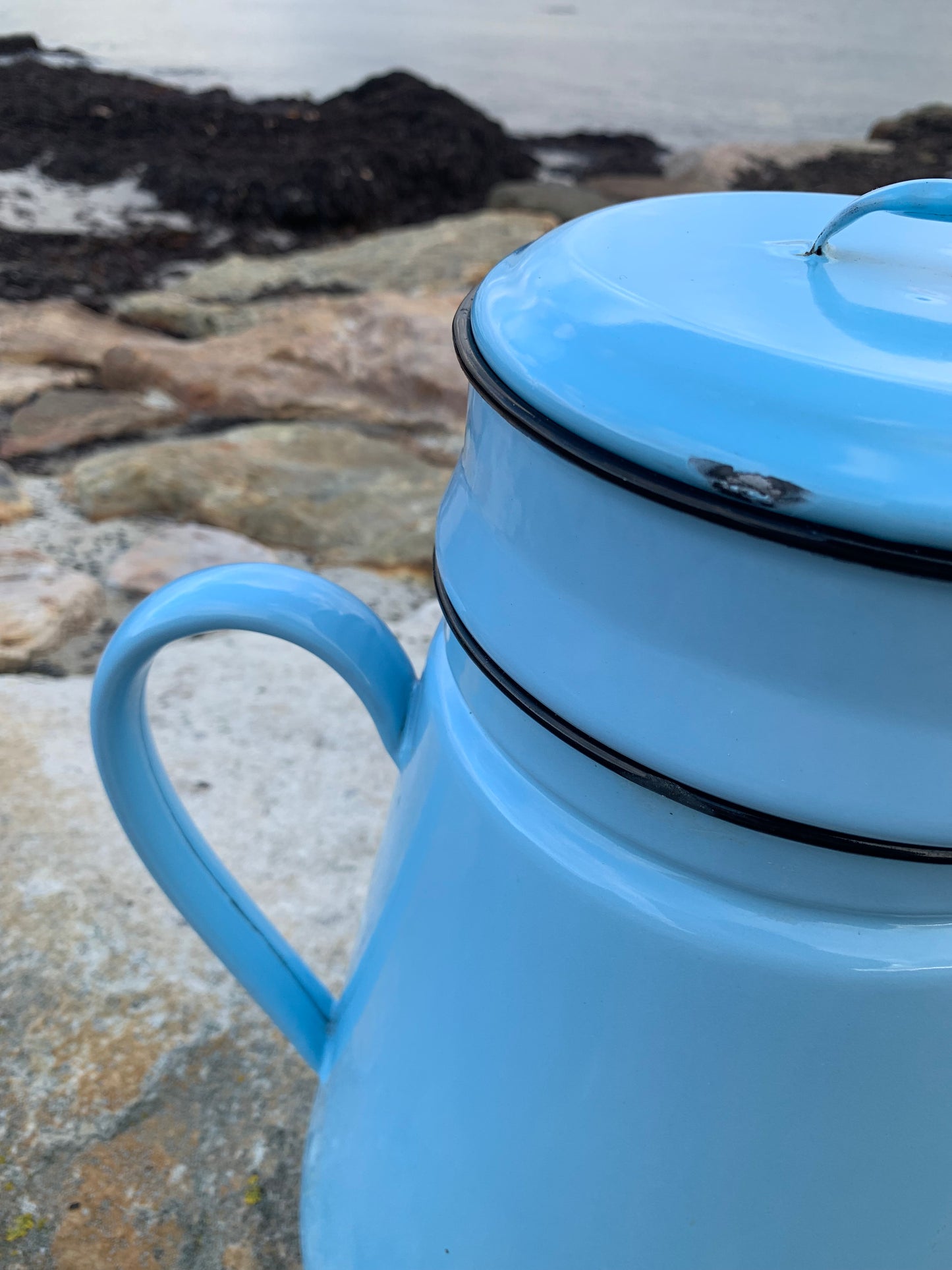 Großer Emaillekrug von Glud und Marstrand (Seltene Ausgabe)