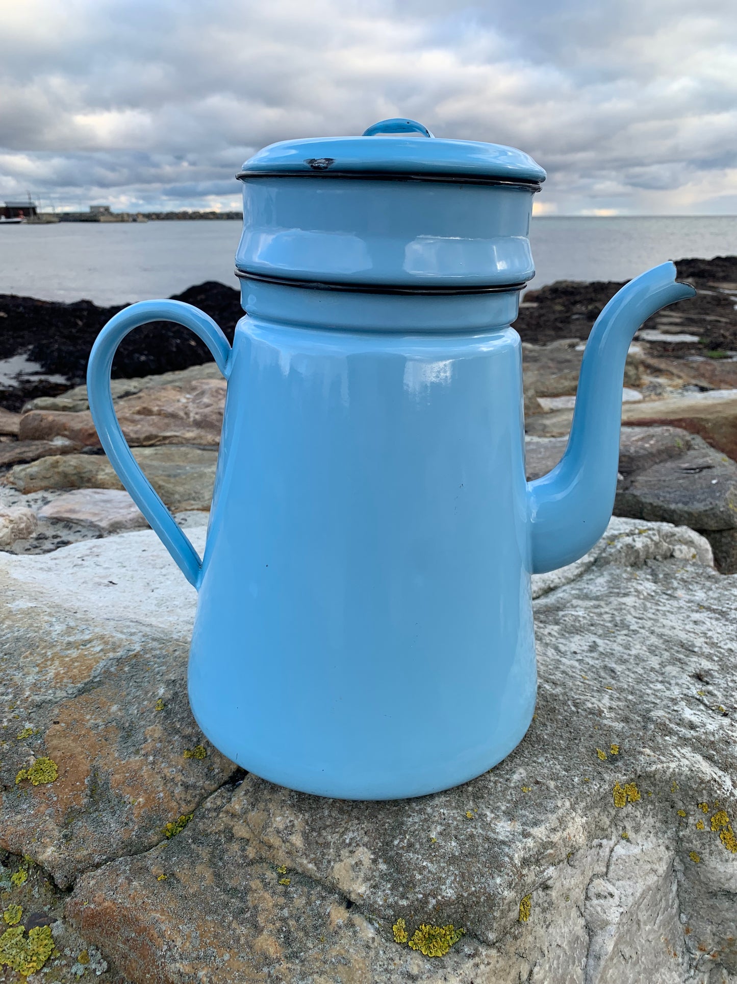 Großer Emaillekrug von Glud und Marstrand (Seltene Ausgabe)