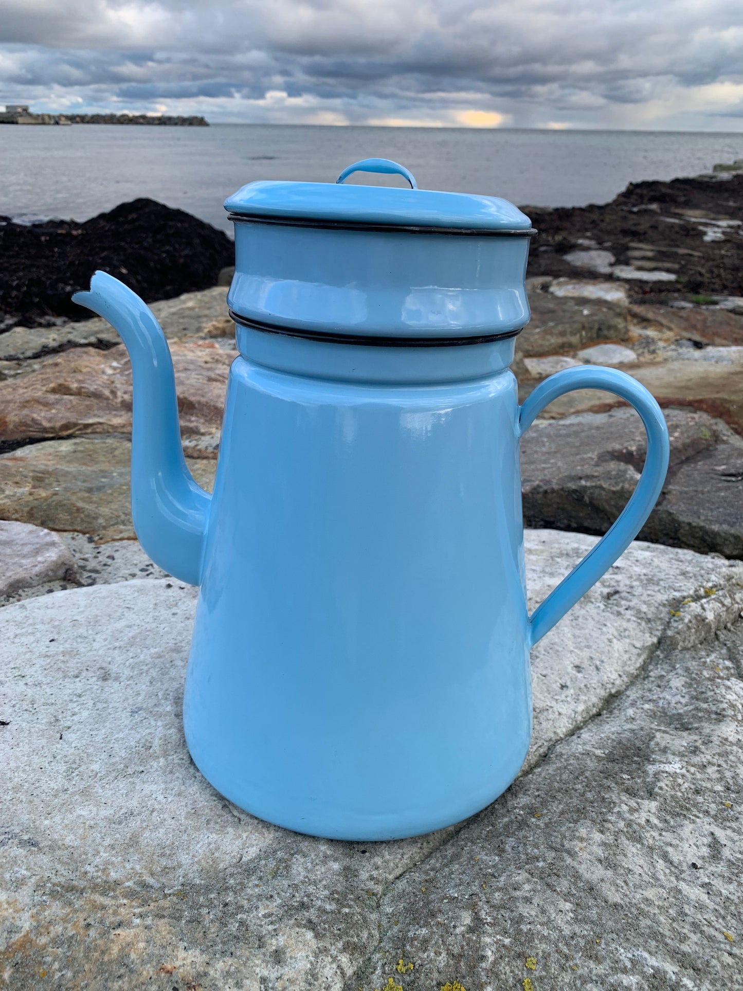 Großer Emaillekrug von Glud und Marstrand (Seltene Ausgabe)