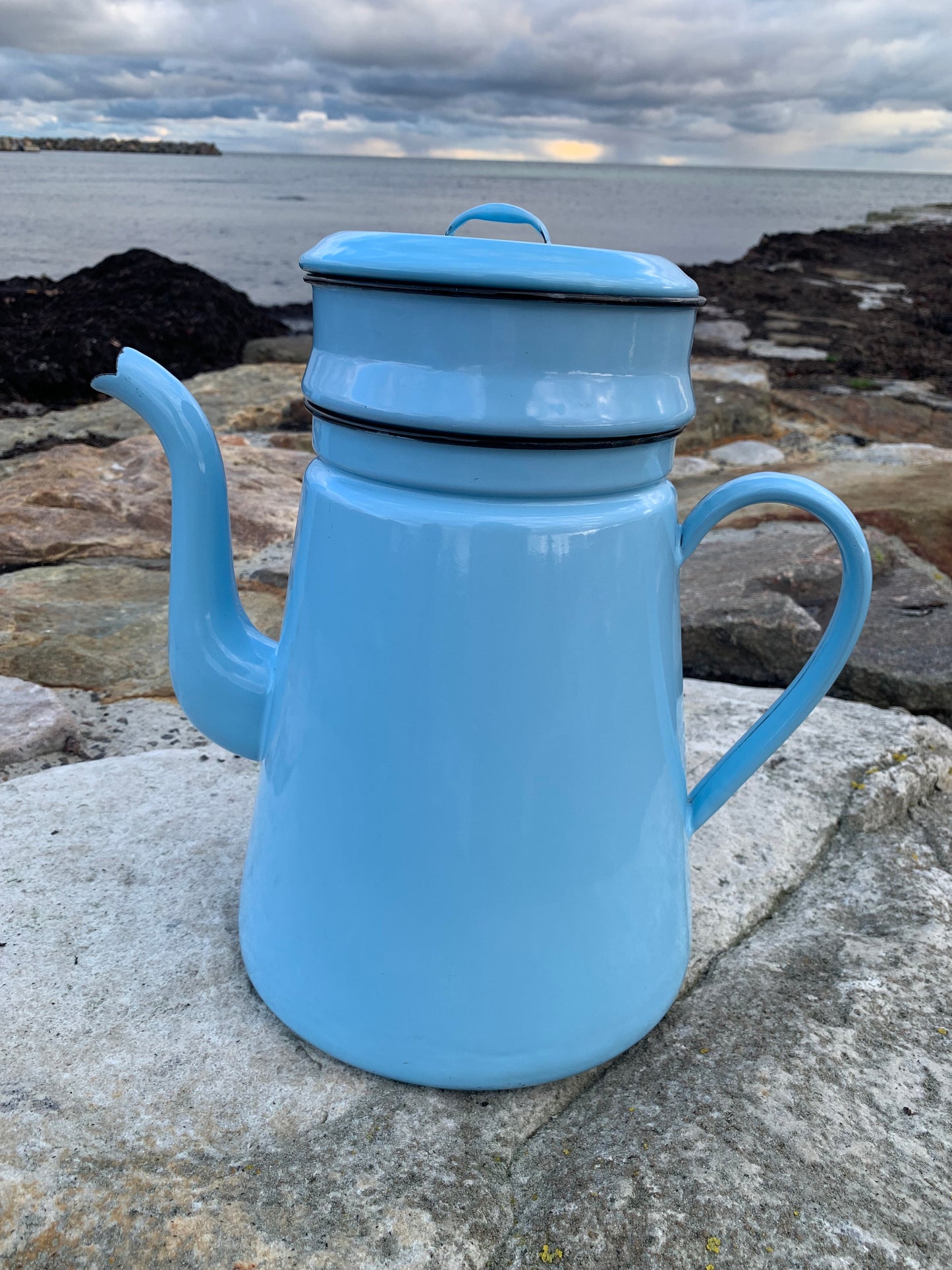 Großer Emaillekrug von Glud und Marstrand (Seltene Ausgabe)