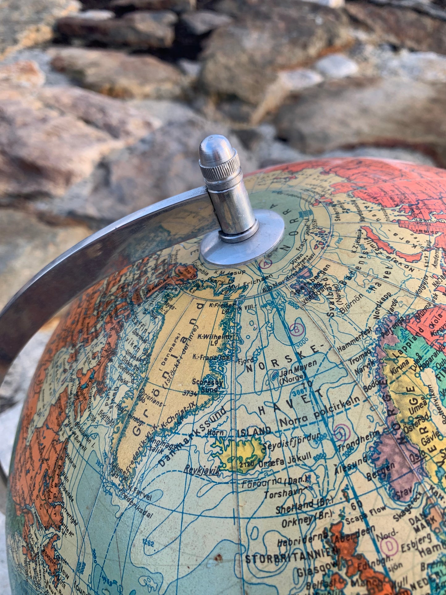 Glaskugel mit Licht (Große Version)