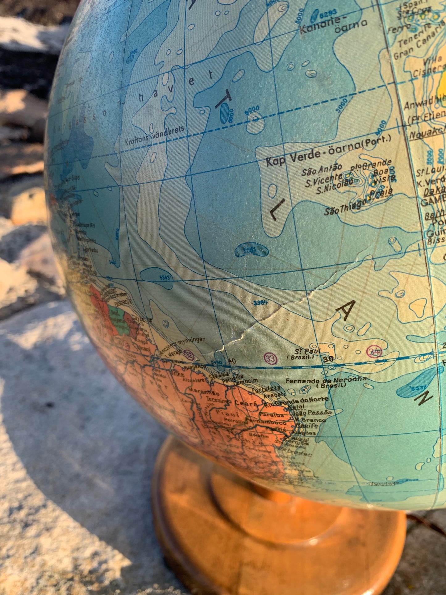 Glaskugel mit Licht (Große Version)