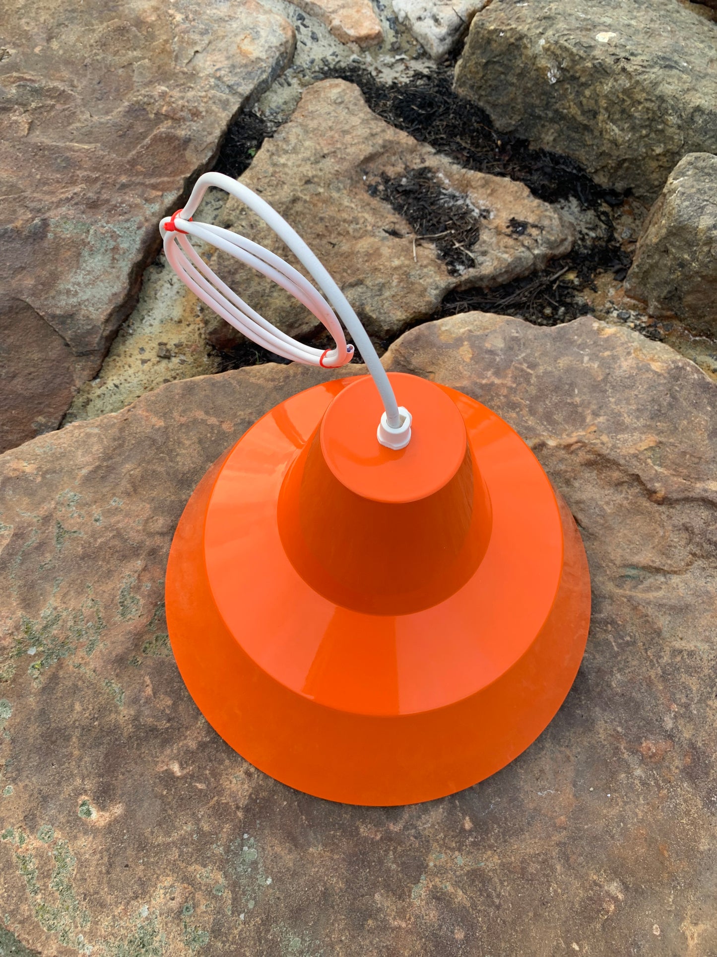 Werkstattlampe - Orange