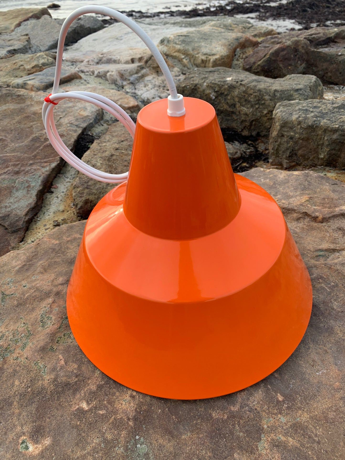 Werkstattlampe - Orange