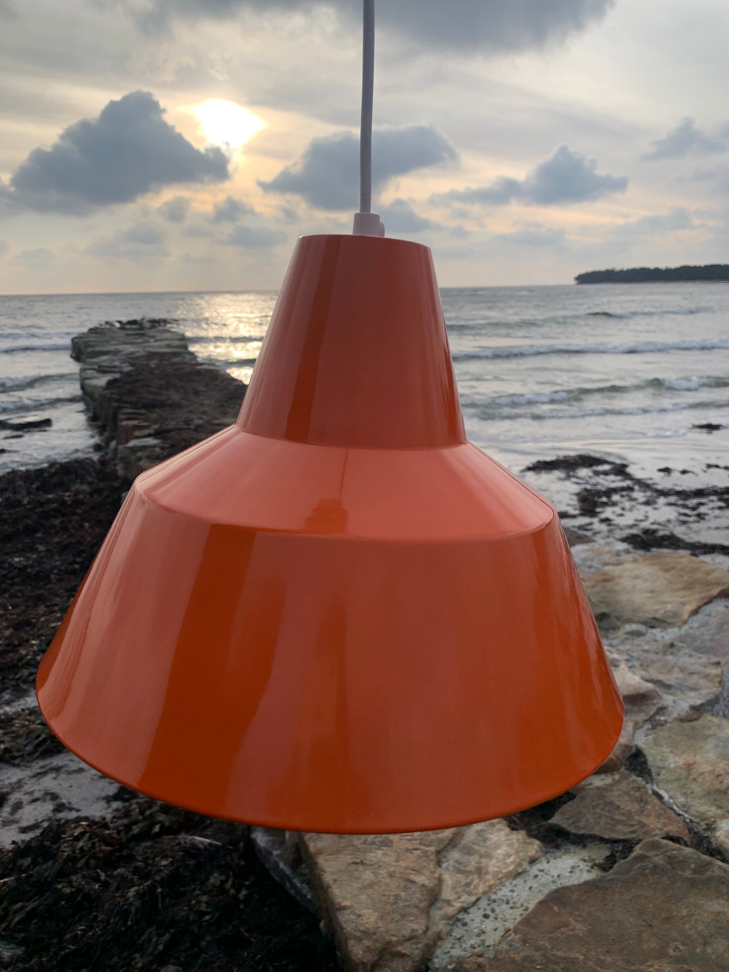 Werkstattlampe - Orange