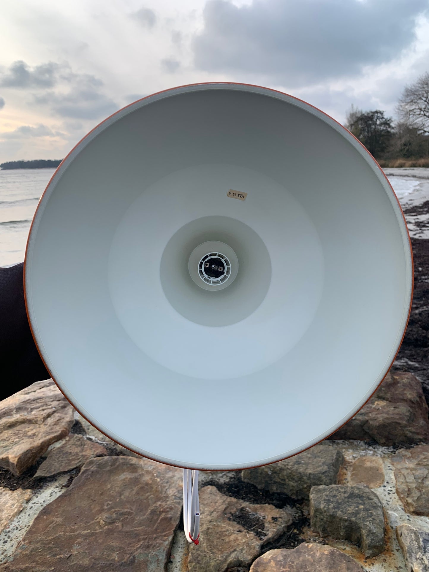 Werkstattlampe - Orange