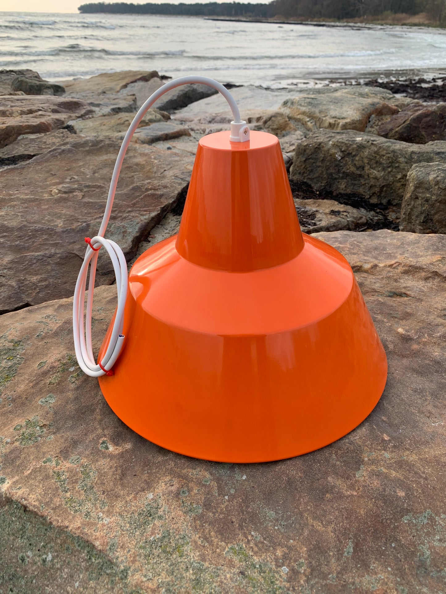 Werkstattlampe - Orange