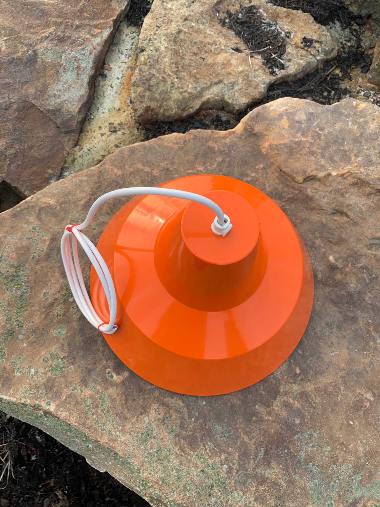 Werkstattlampe - Orange