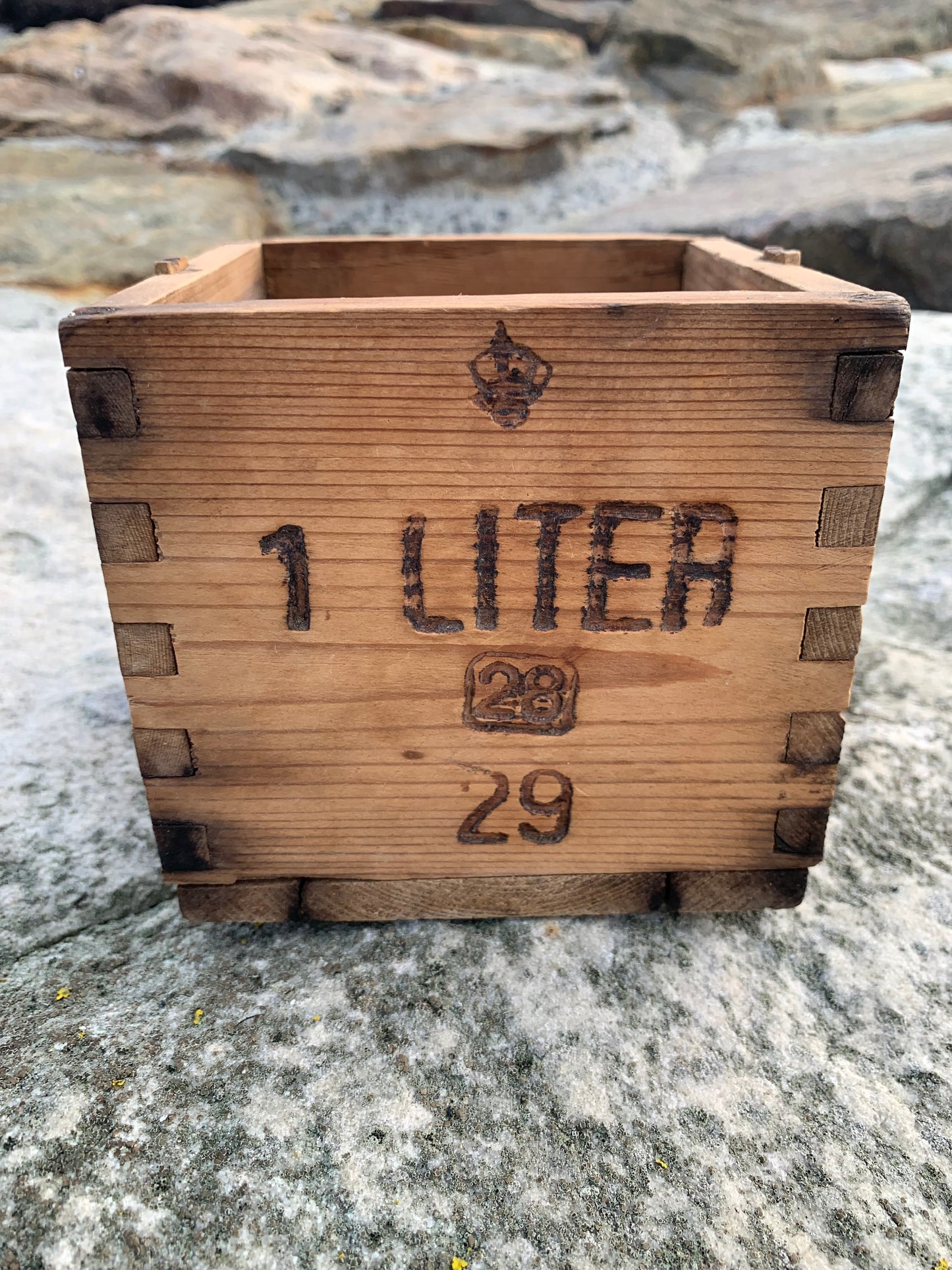 Holzkiste – 1 Liter