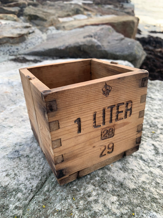 Holzkiste – 1 Liter