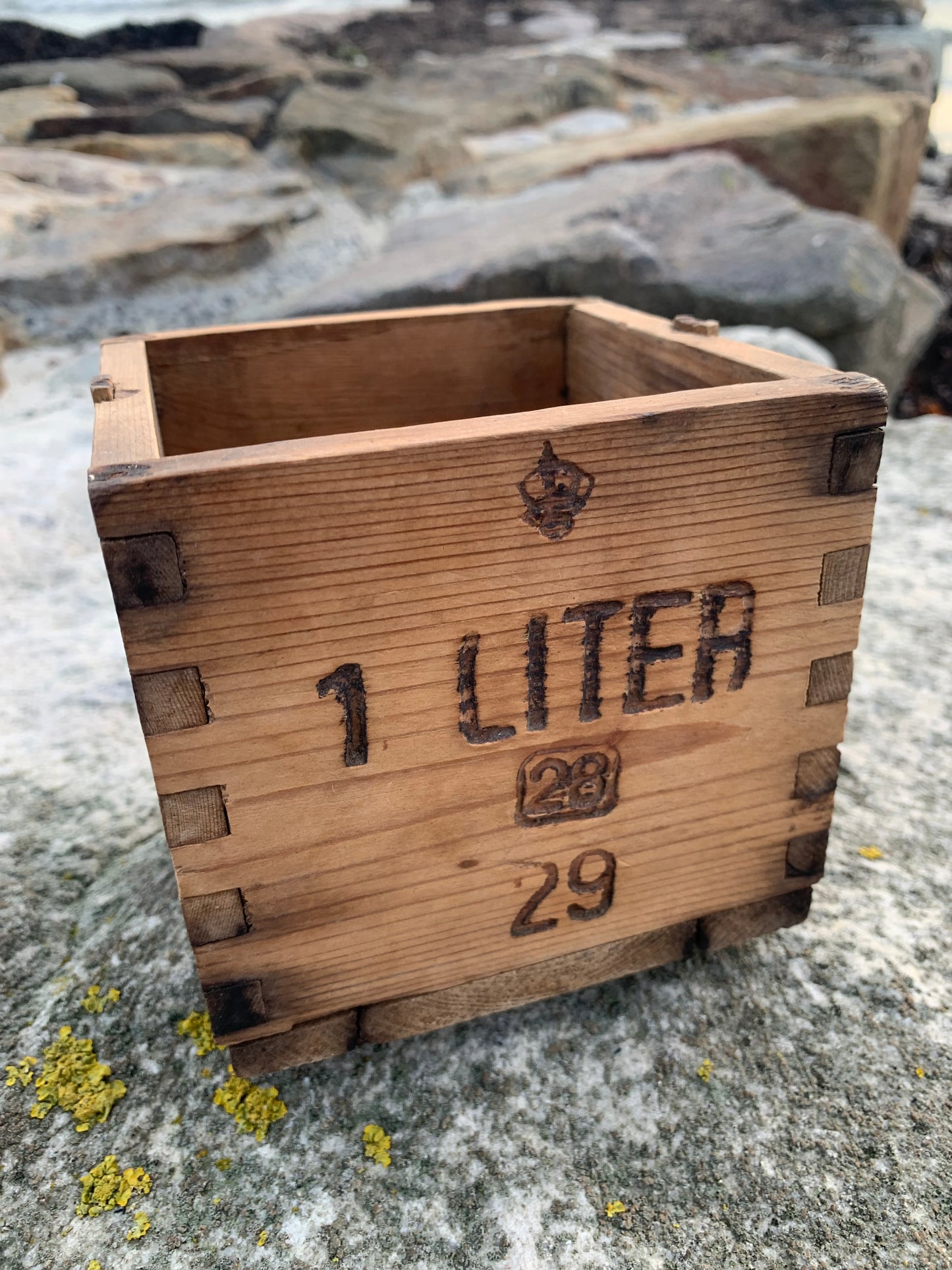 Holzkiste – 1 Liter