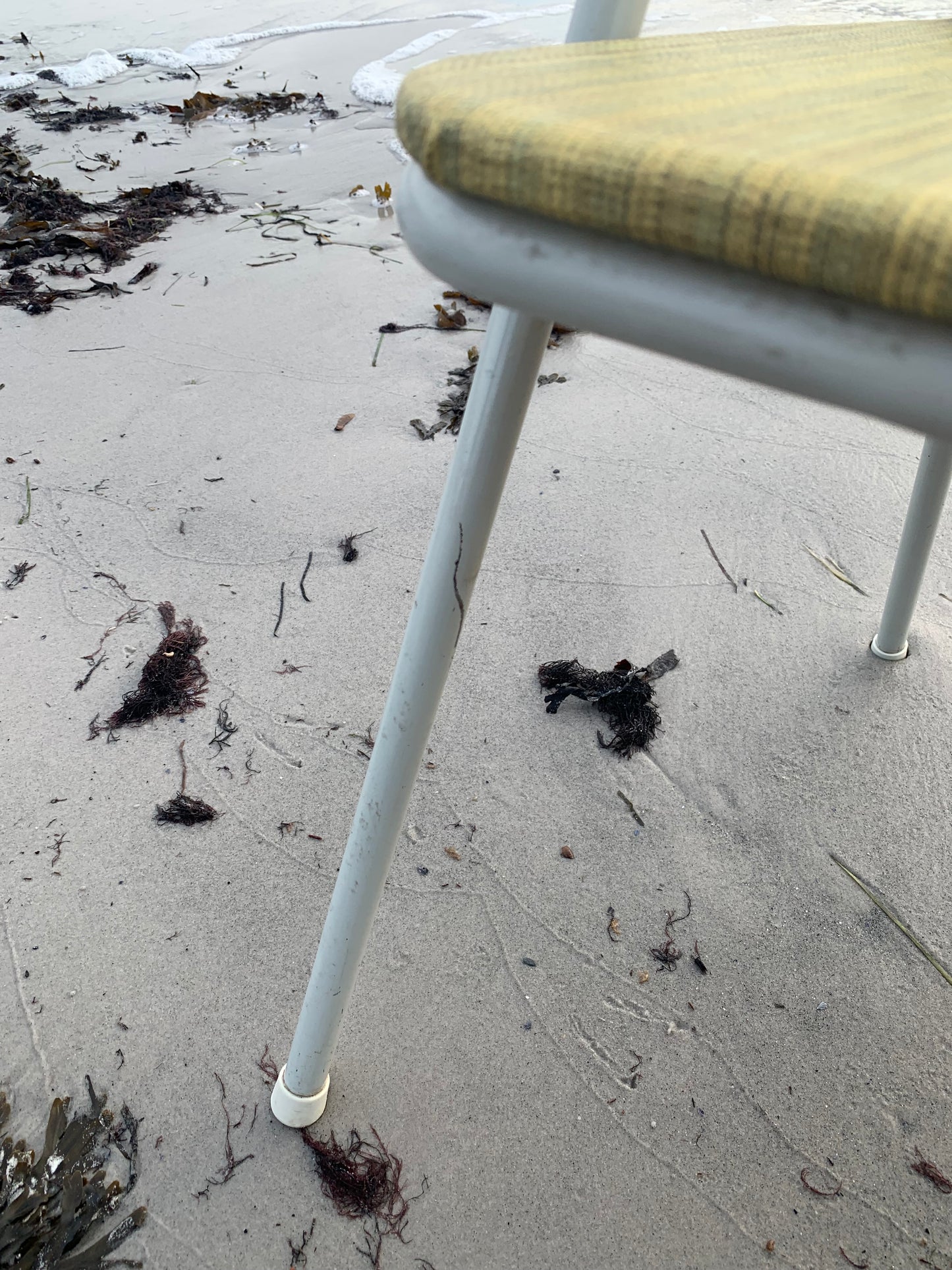 Bank mit feinen Holzdetails