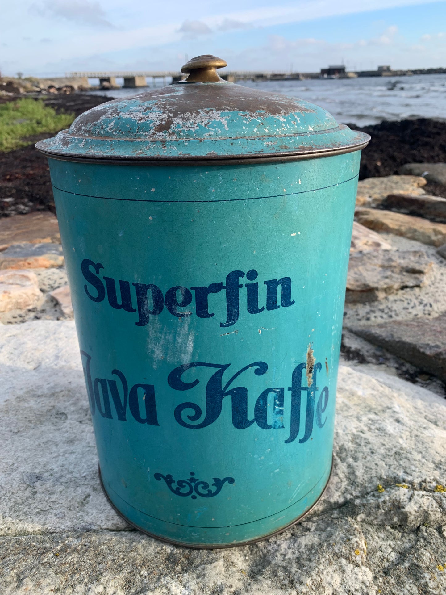 Sehr große Kaffeedose (Sammlerstück)