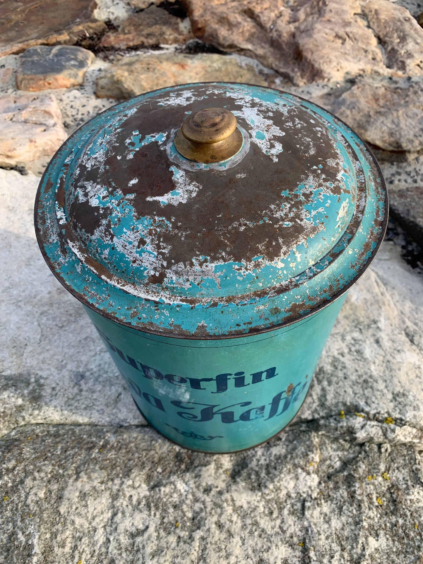 Sehr große Kaffeedose (Sammlerstück)