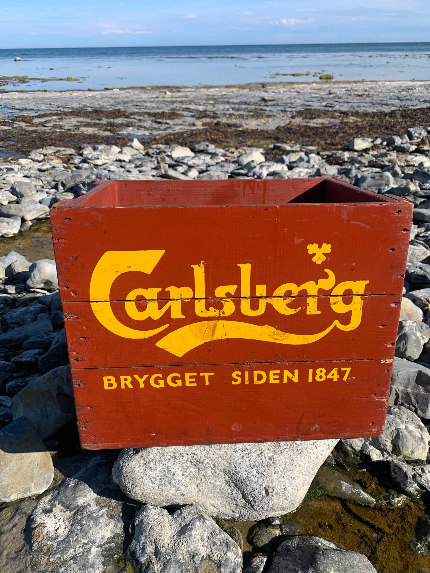 Carlsberg-Bierkiste