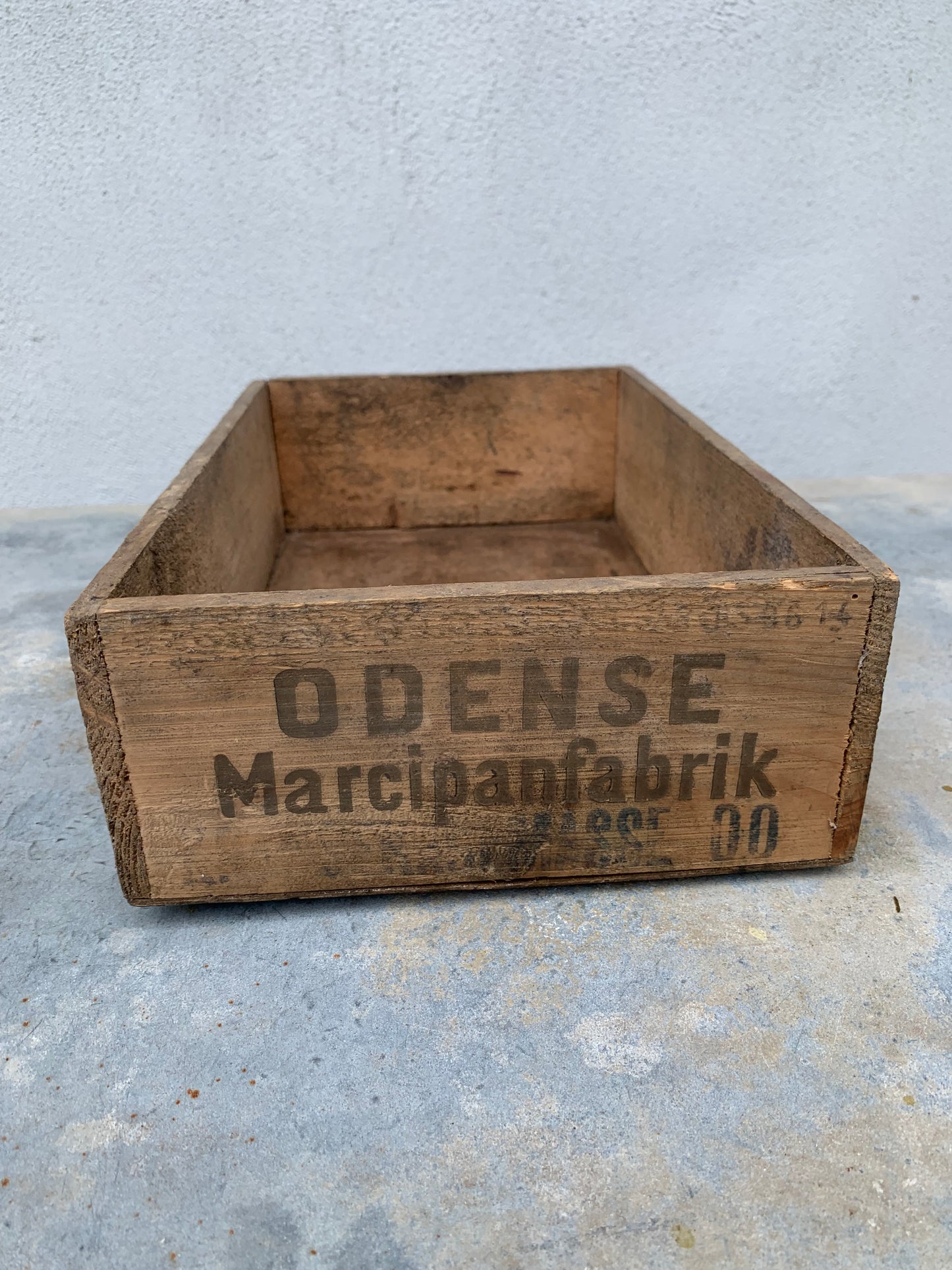 Holzkiste - Odense-Marzipan