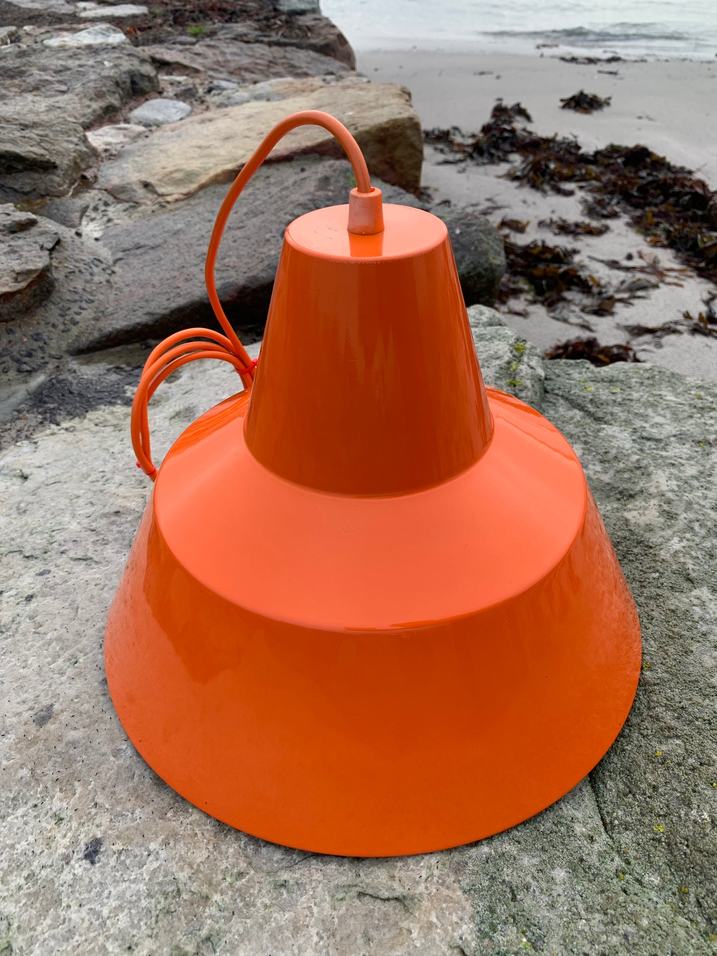 Werkstattlampe - Orange