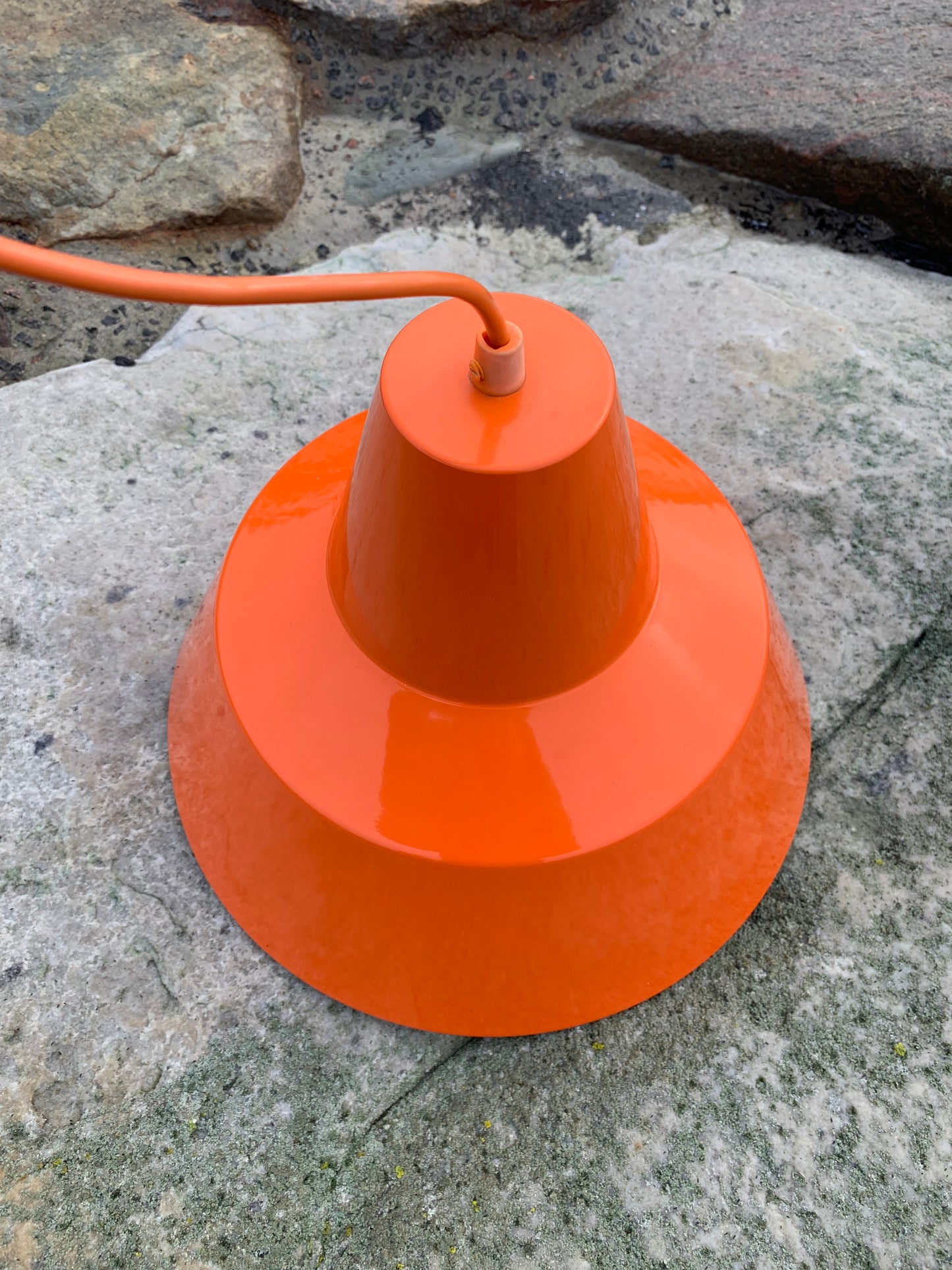 Werkstattlampe - Orange