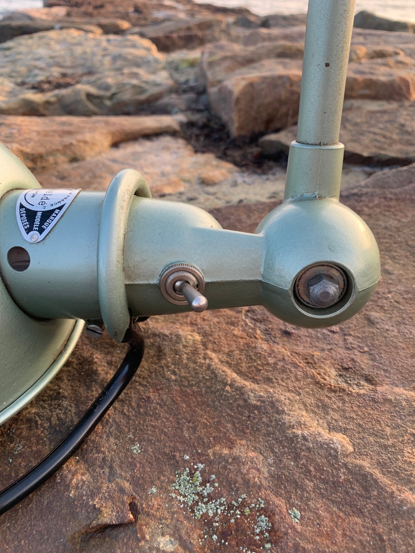 Jieldé Wand-/Deckenleuchte mit zwei Armen - Grün