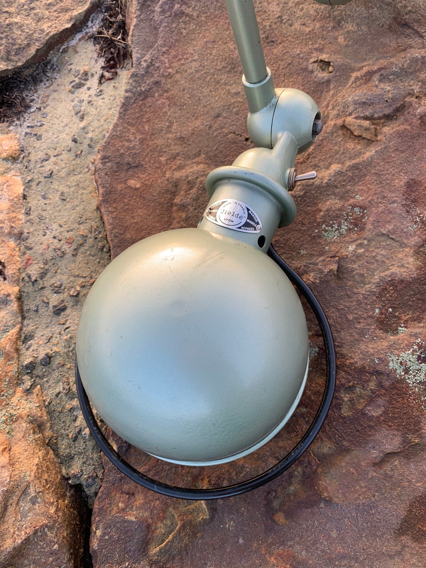 Jieldé Wand-/Deckenleuchte mit zwei Armen - Grün