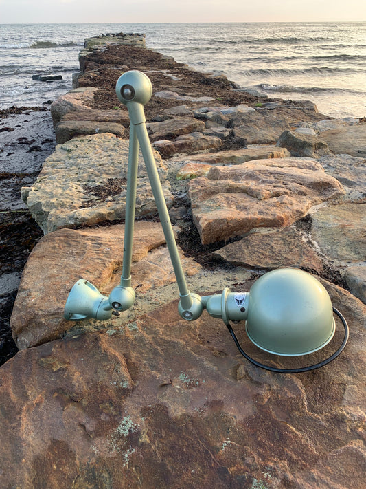 Jieldé Wand-/Deckenleuchte mit zwei Armen - Grün