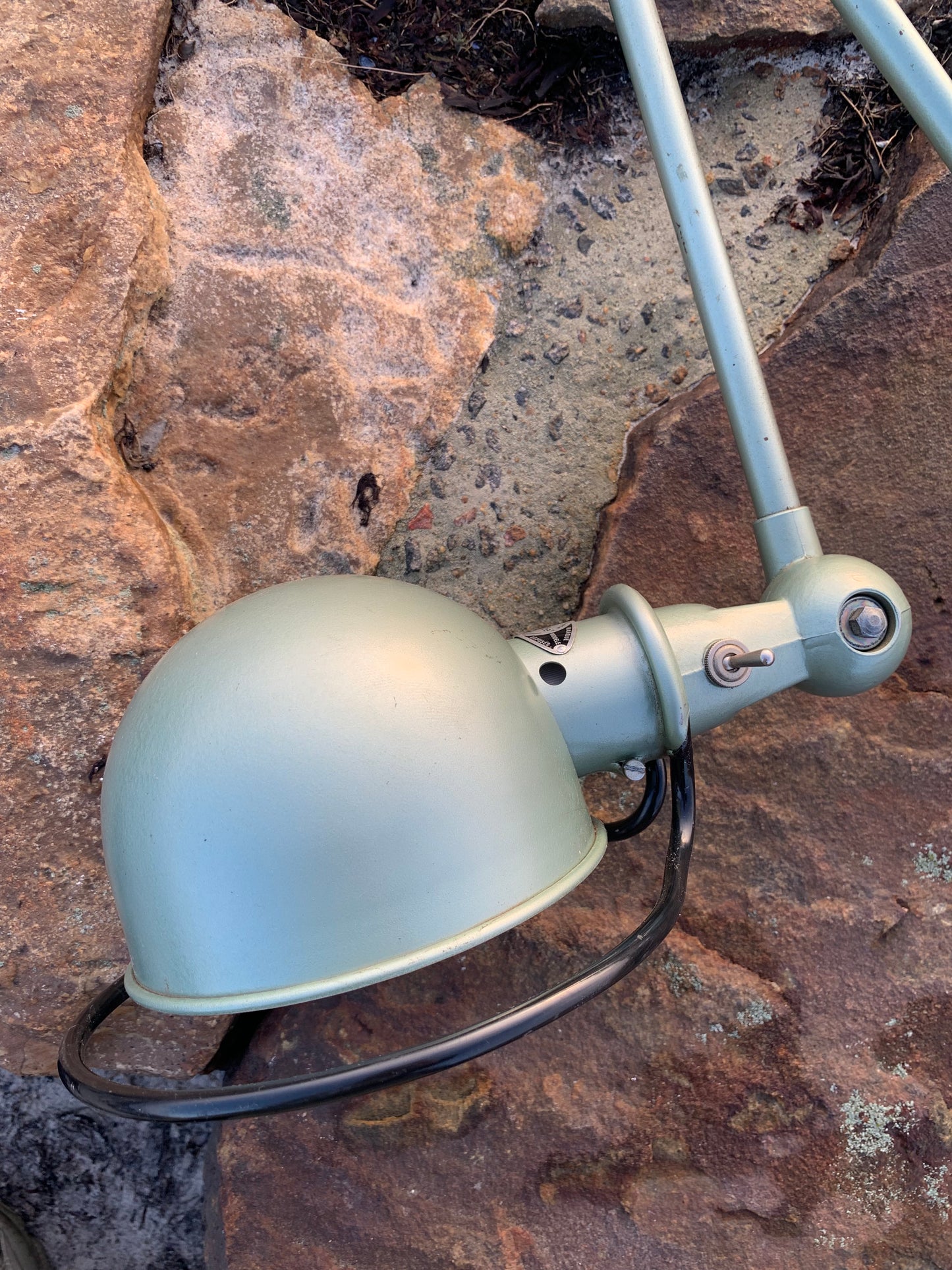 Jieldé Wand-/Deckenleuchte mit zwei Armen - Grün